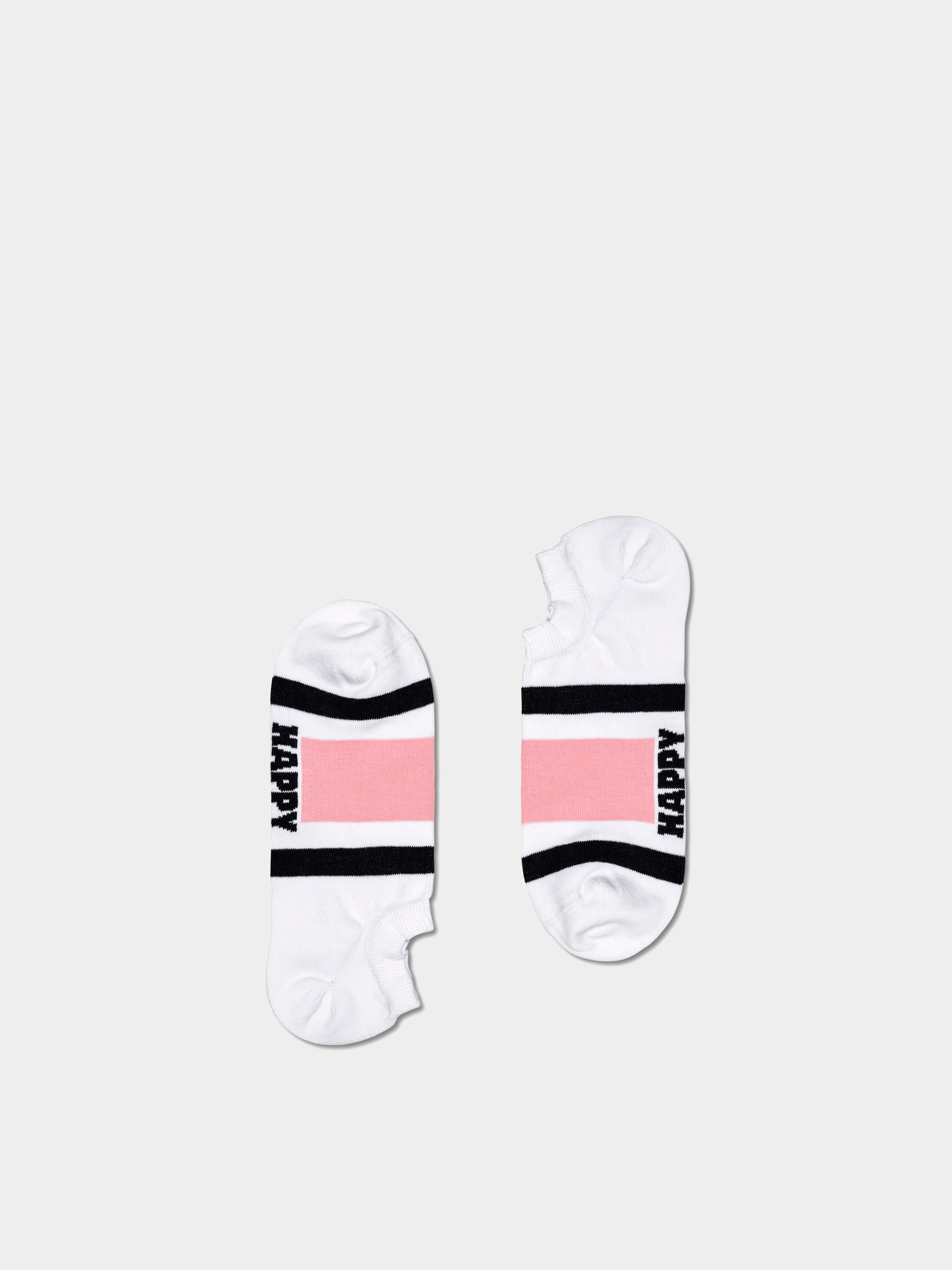 Happy Socks 3-Pack Dizzy No Show Zokni (light pink)