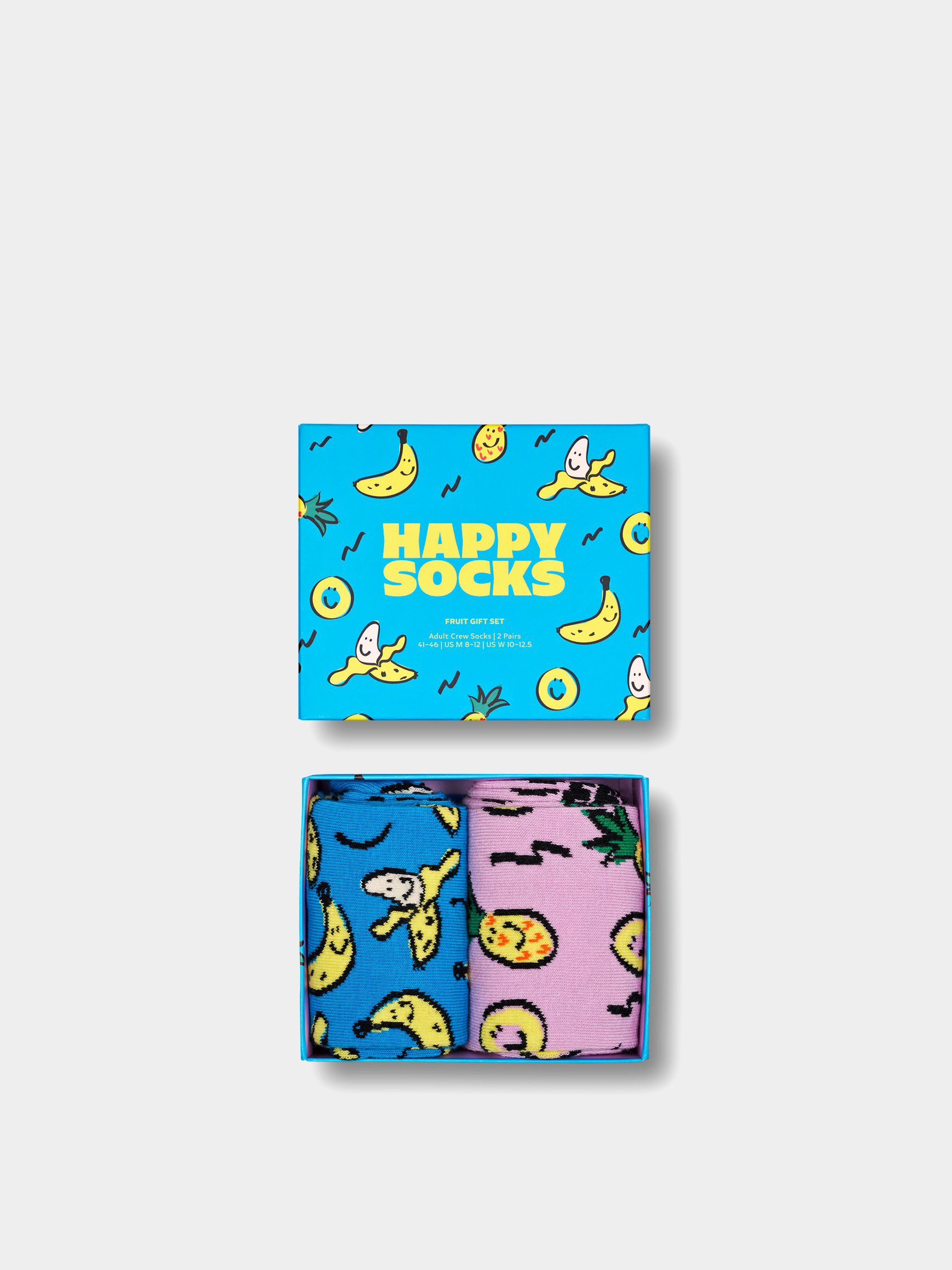 Happy Socks 2-Pack Fruits Gift Set Zokni (turquoise)