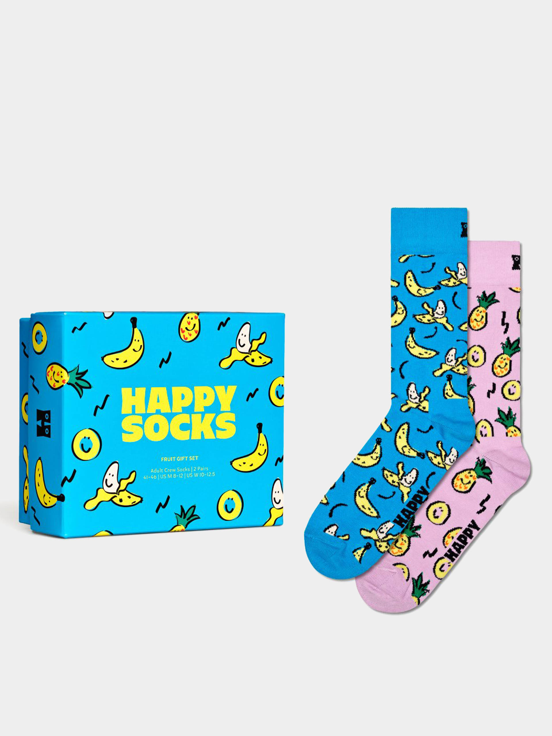 Happy Socks 2-Pack Fruits Gift Set Zokni (turquoise)