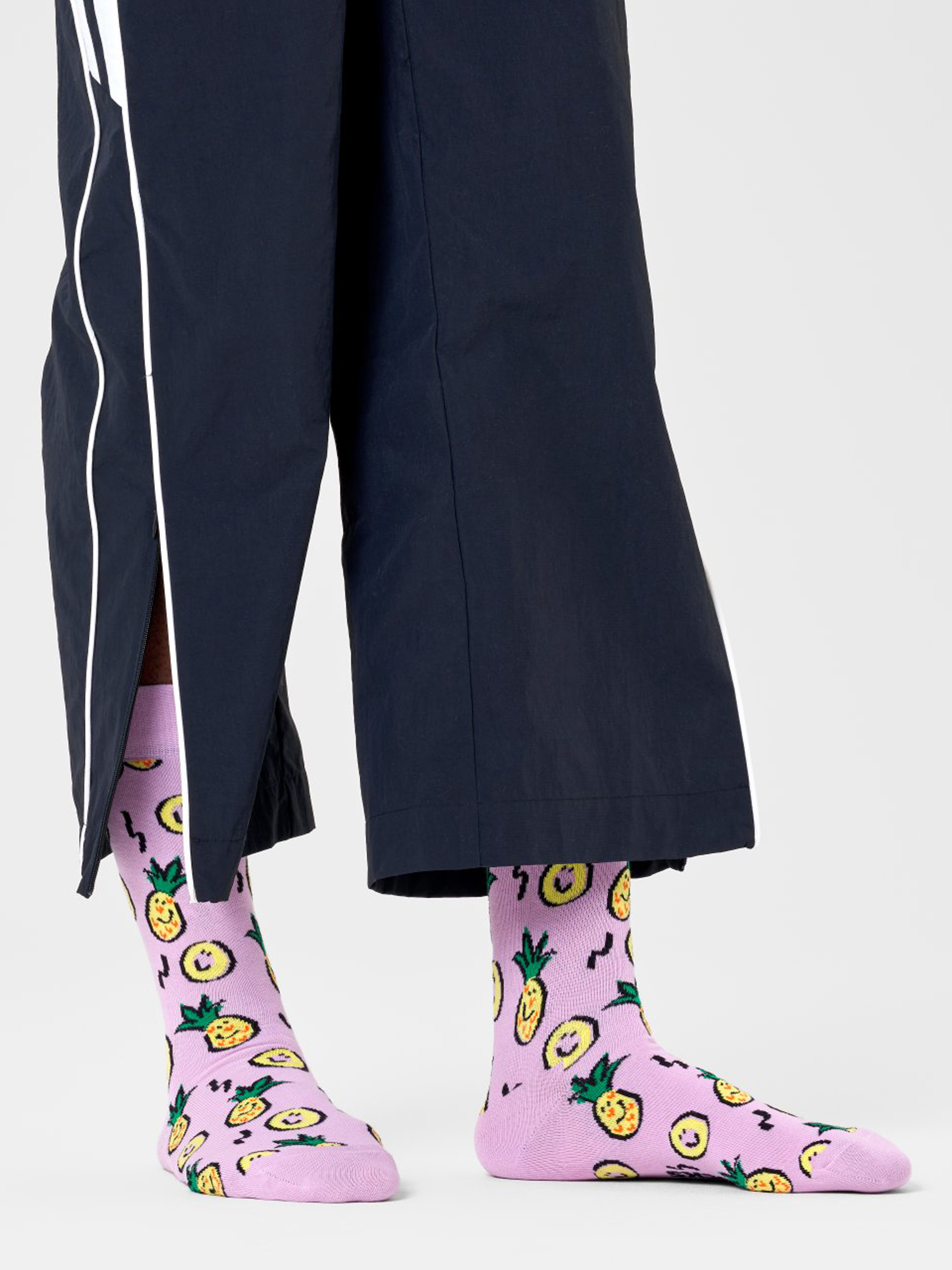 Happy Socks Pineapple Zokni (light purple)