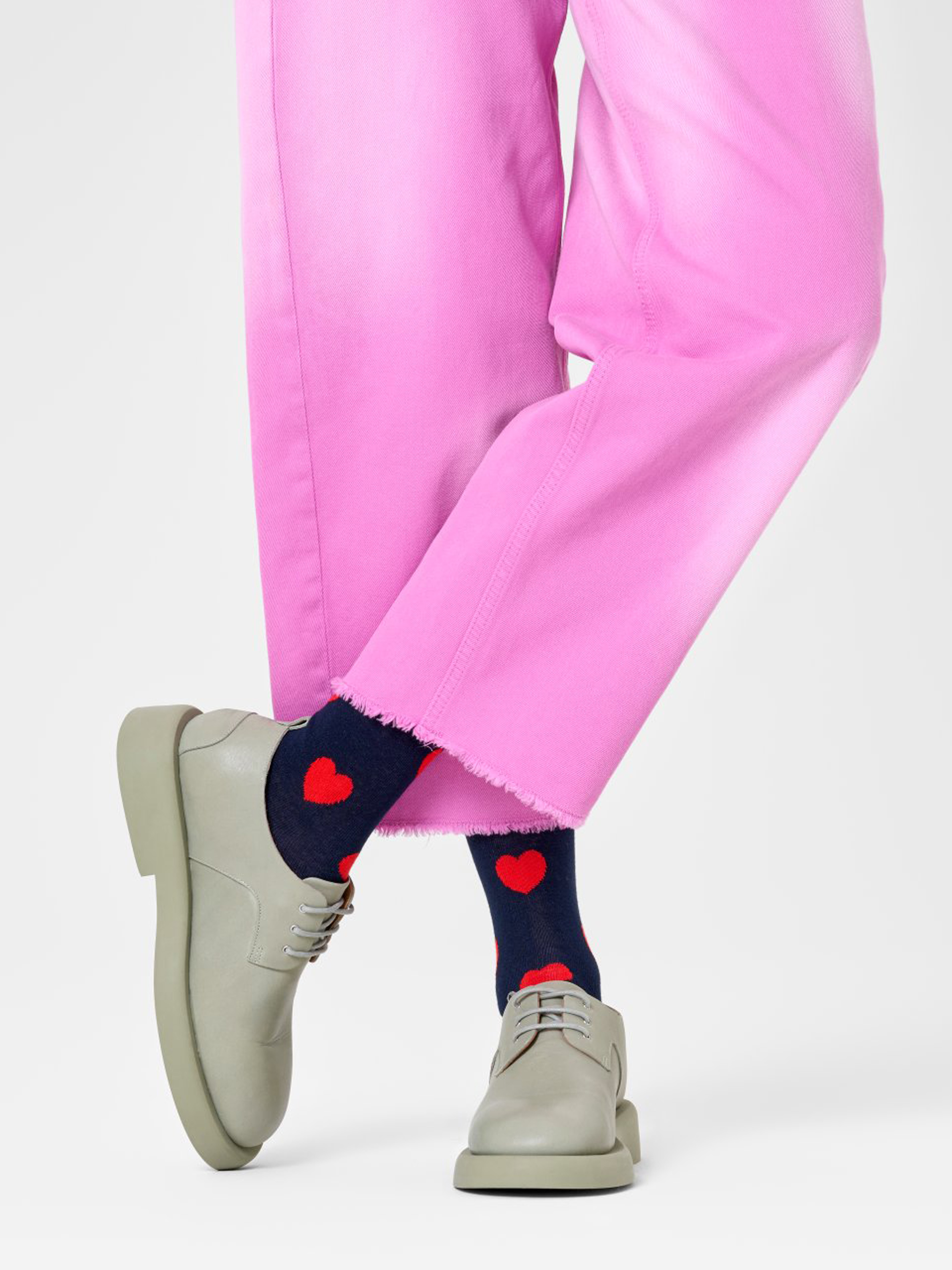 Happy Socks Heart Zokni (navy)