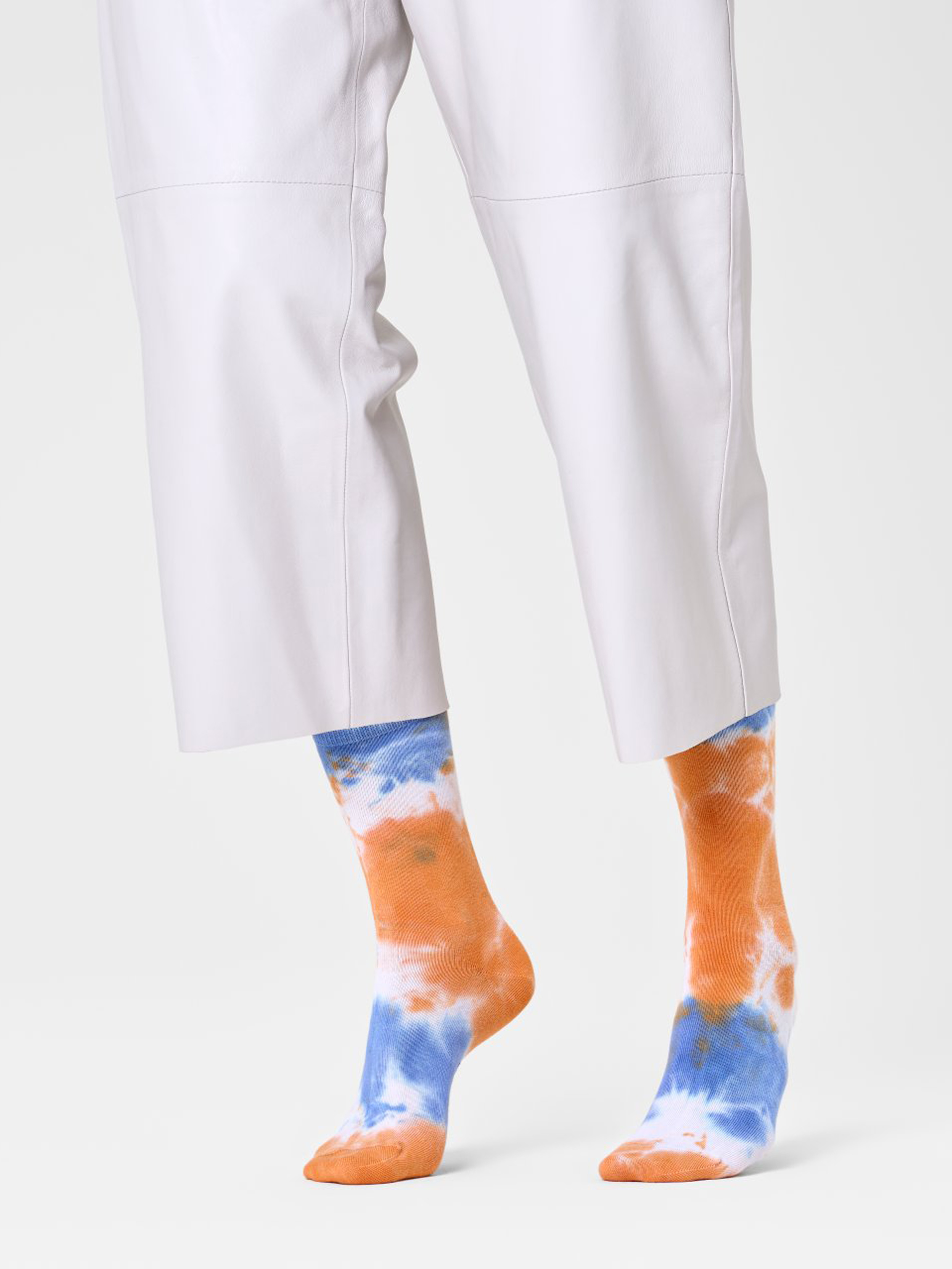 Happy Socks Tie-dye Zokni (white)