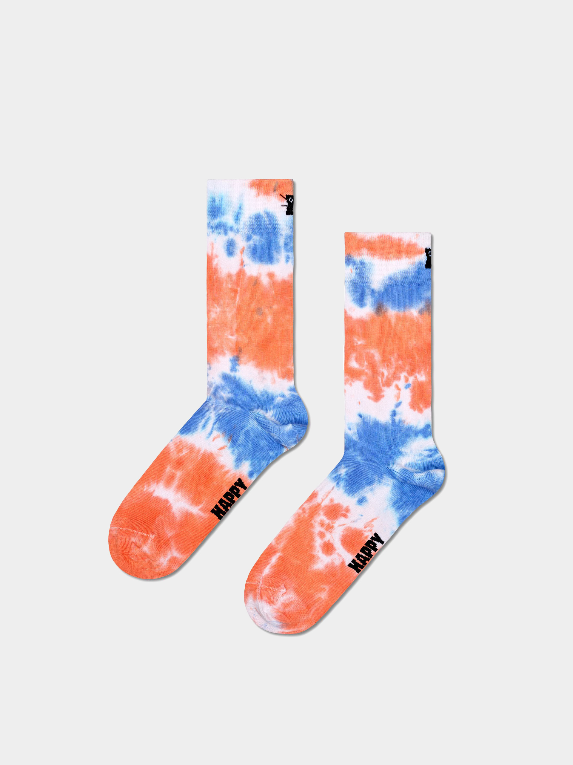 Happy Socks Tie-dye Zokni (white)