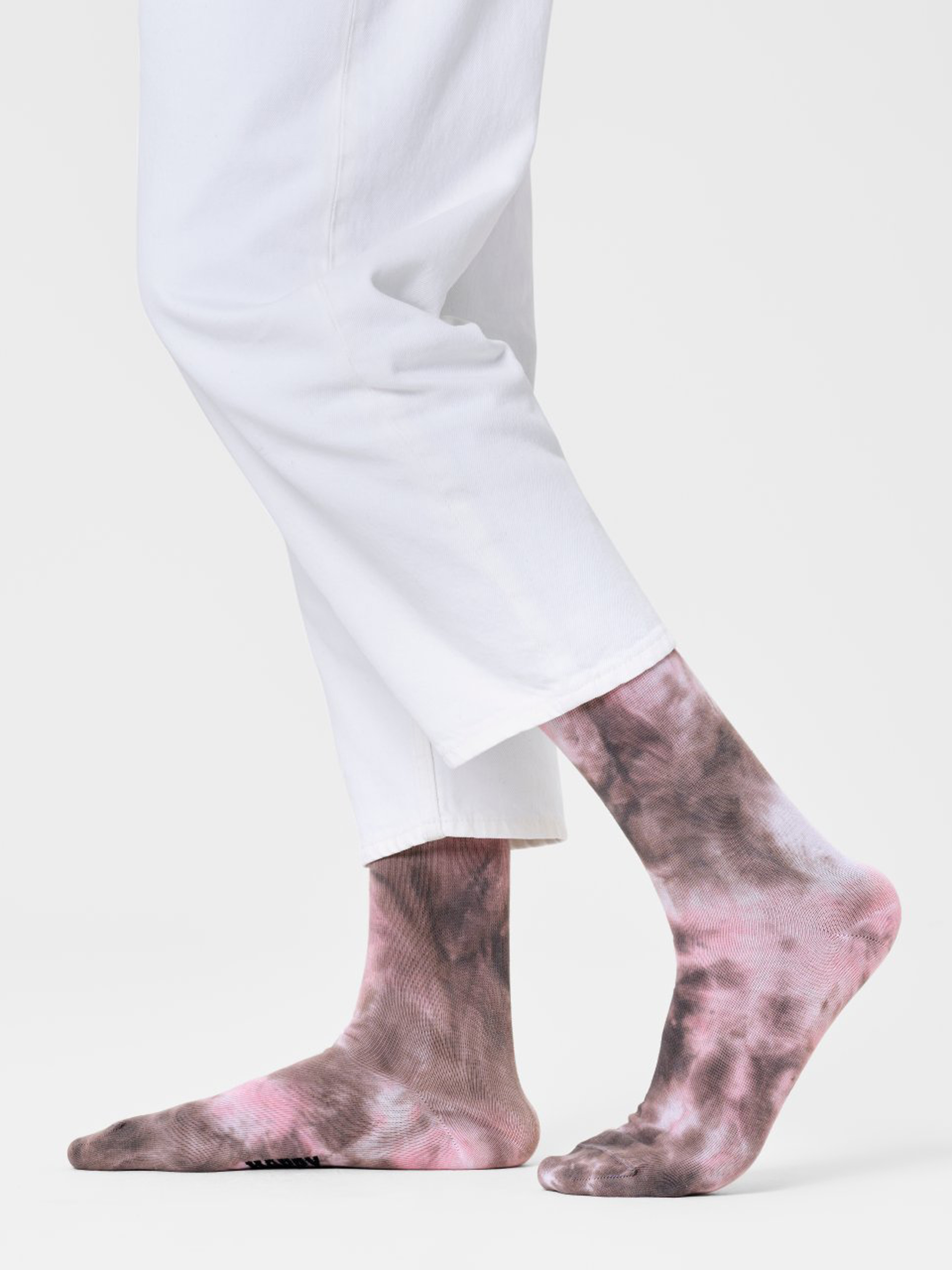 Happy Socks Tie-dye Zokni (white)