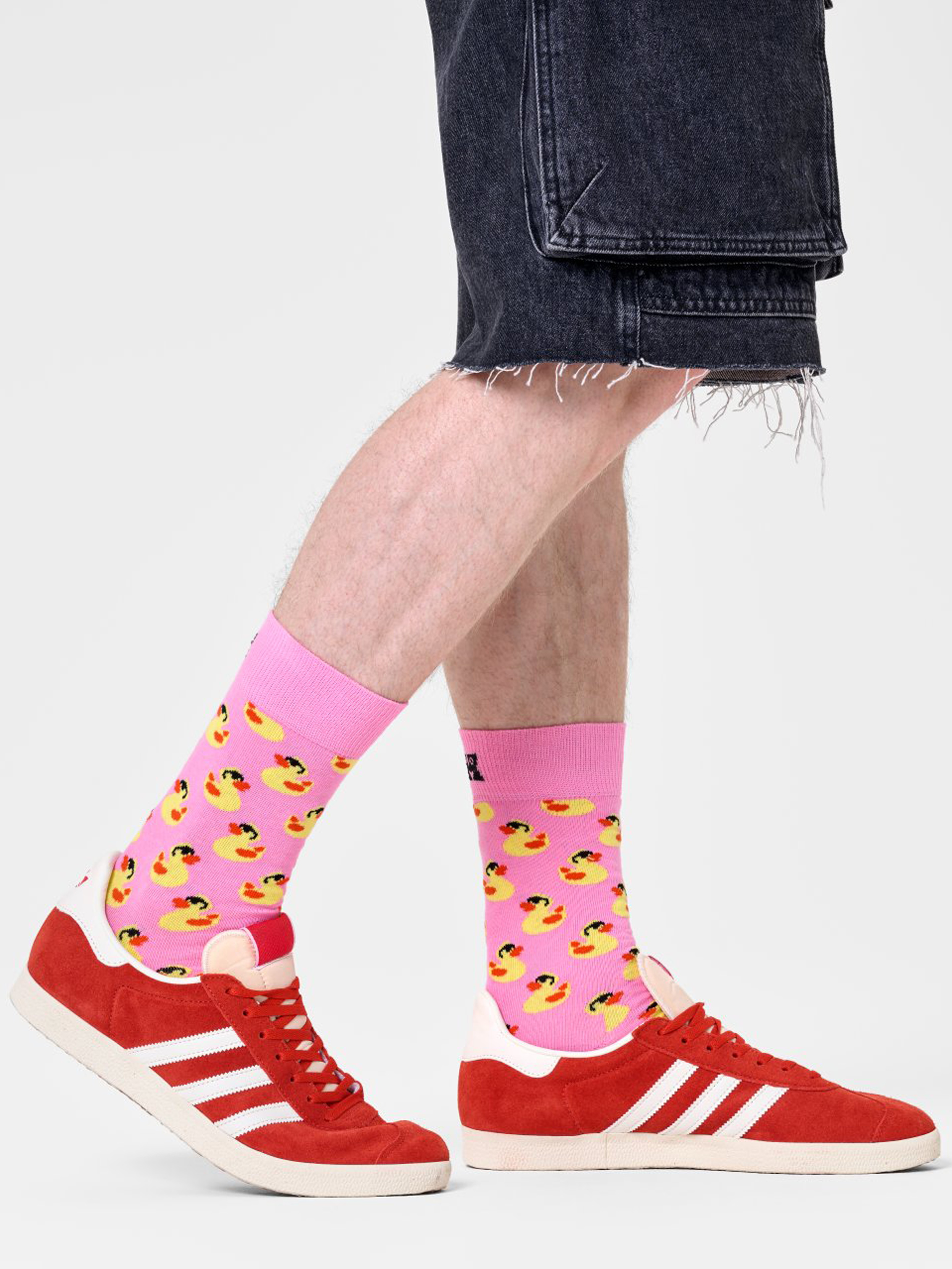 Happy Socks Rubber Duck Zokni (pink)