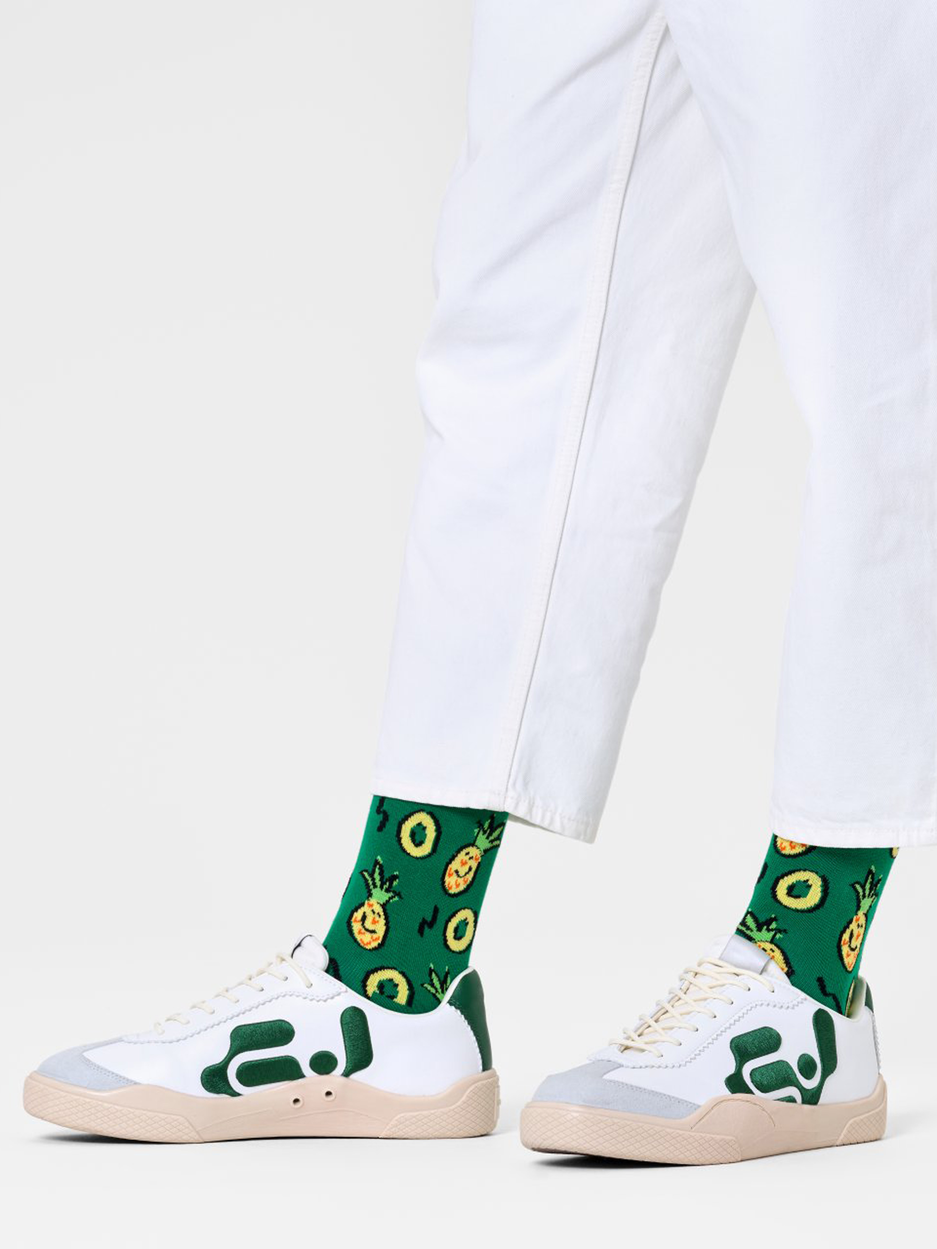 Happy Socks Pineapple Zokni (green)