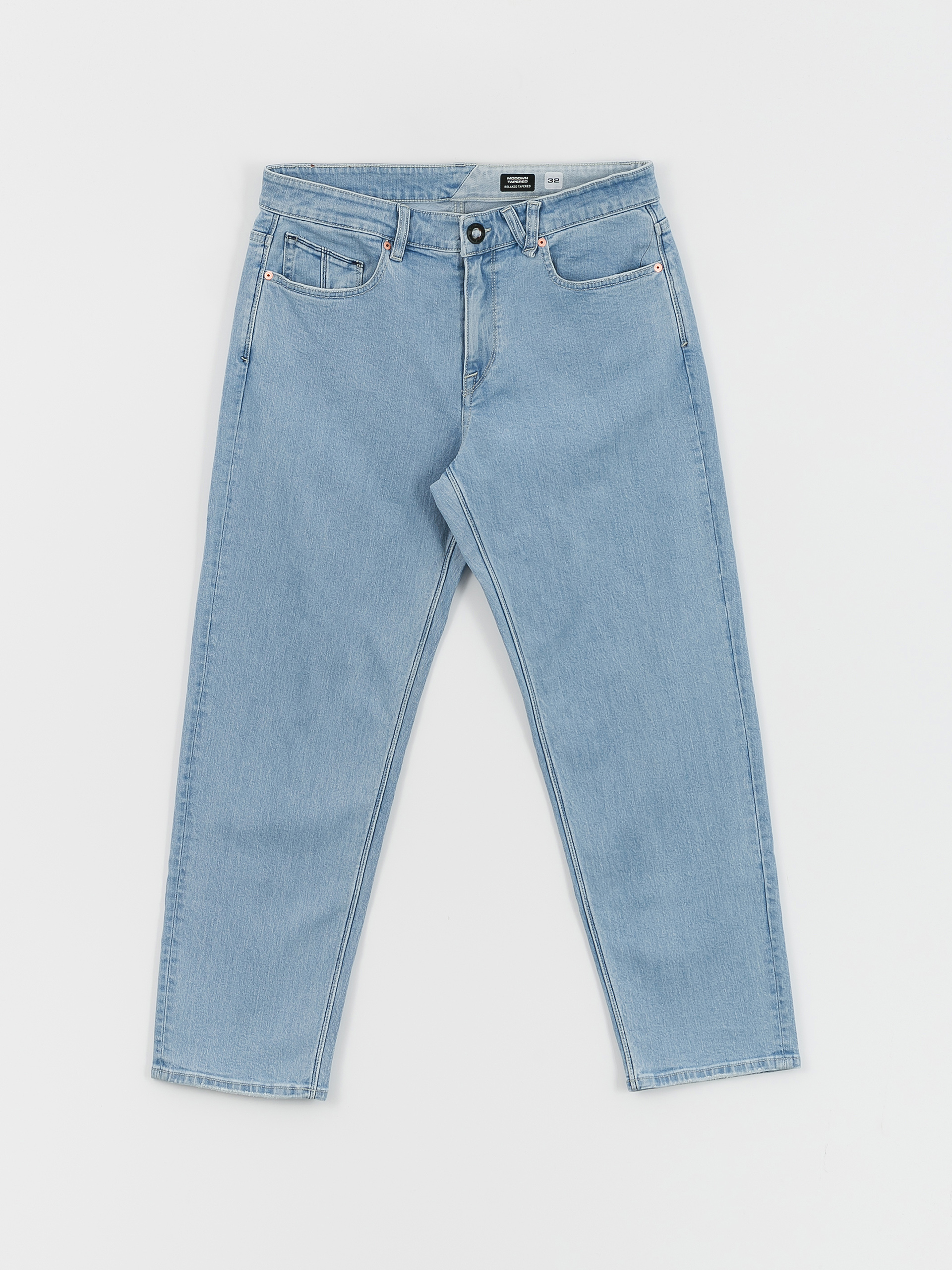 Volcom Modown Tapered Denim Kisnadrág (light vintage indigo)