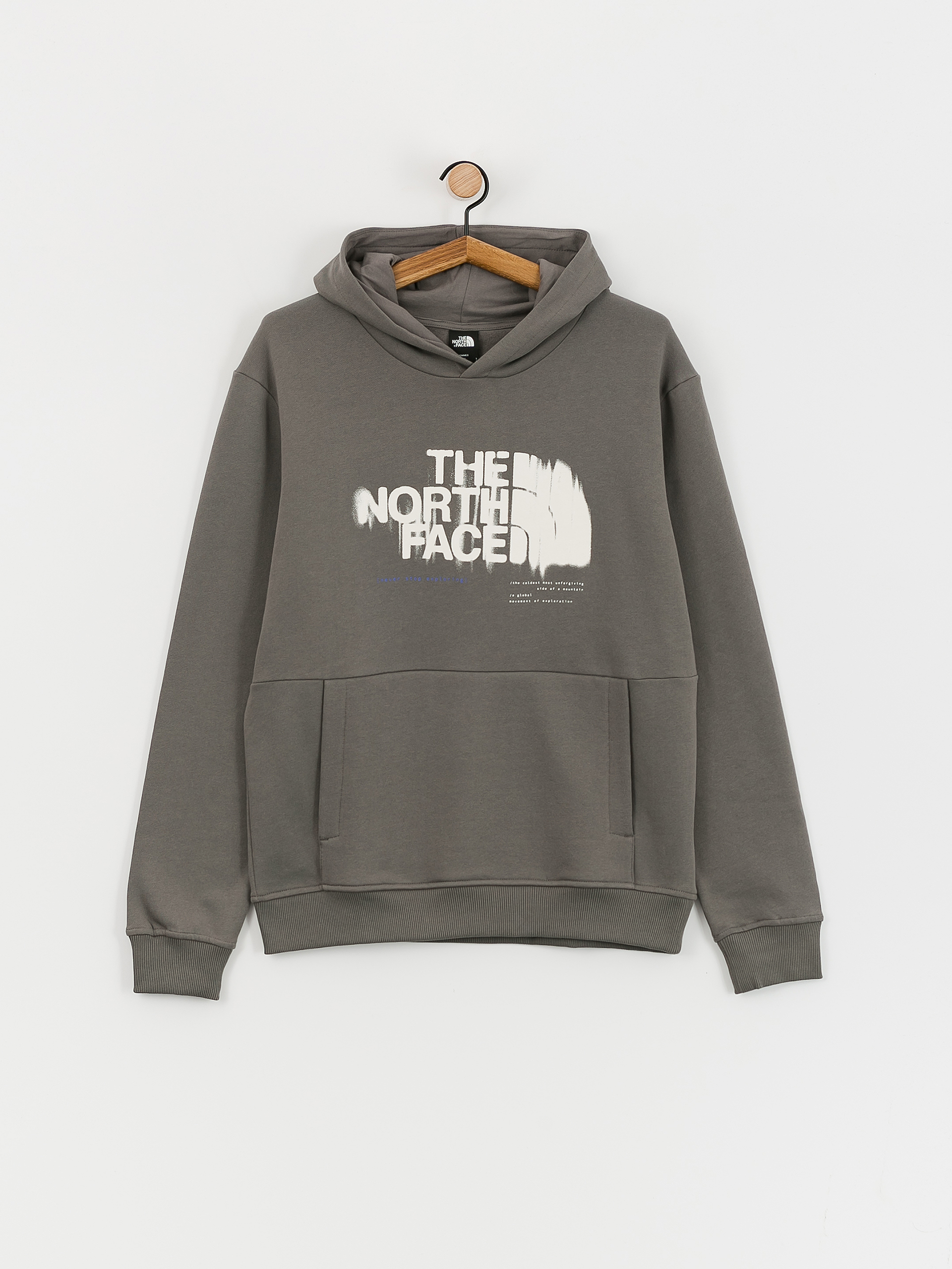 The North Face Graphic HD 3 Kapucnis pulóver (smoked pearl)