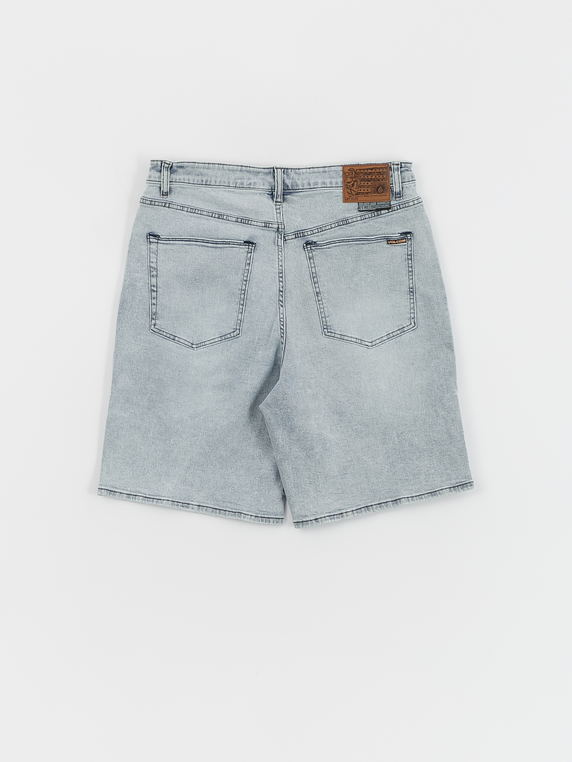 Volcom Billow Denim Rövidnadrág (desert dirt indigo)