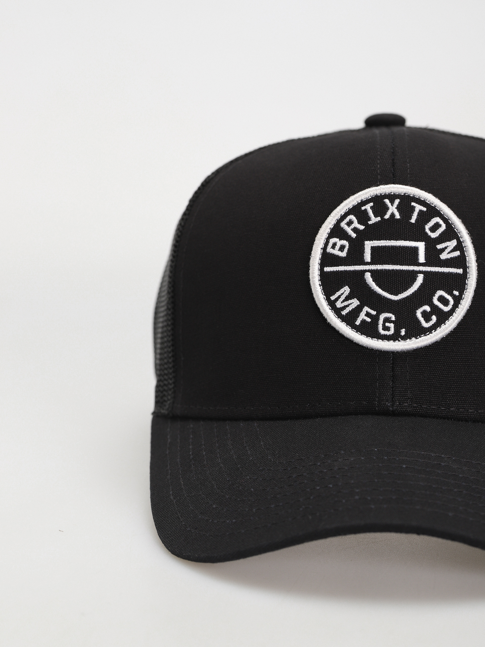 Brixton Crest X Mp Mesh Cap Baseball sapka (black/black)