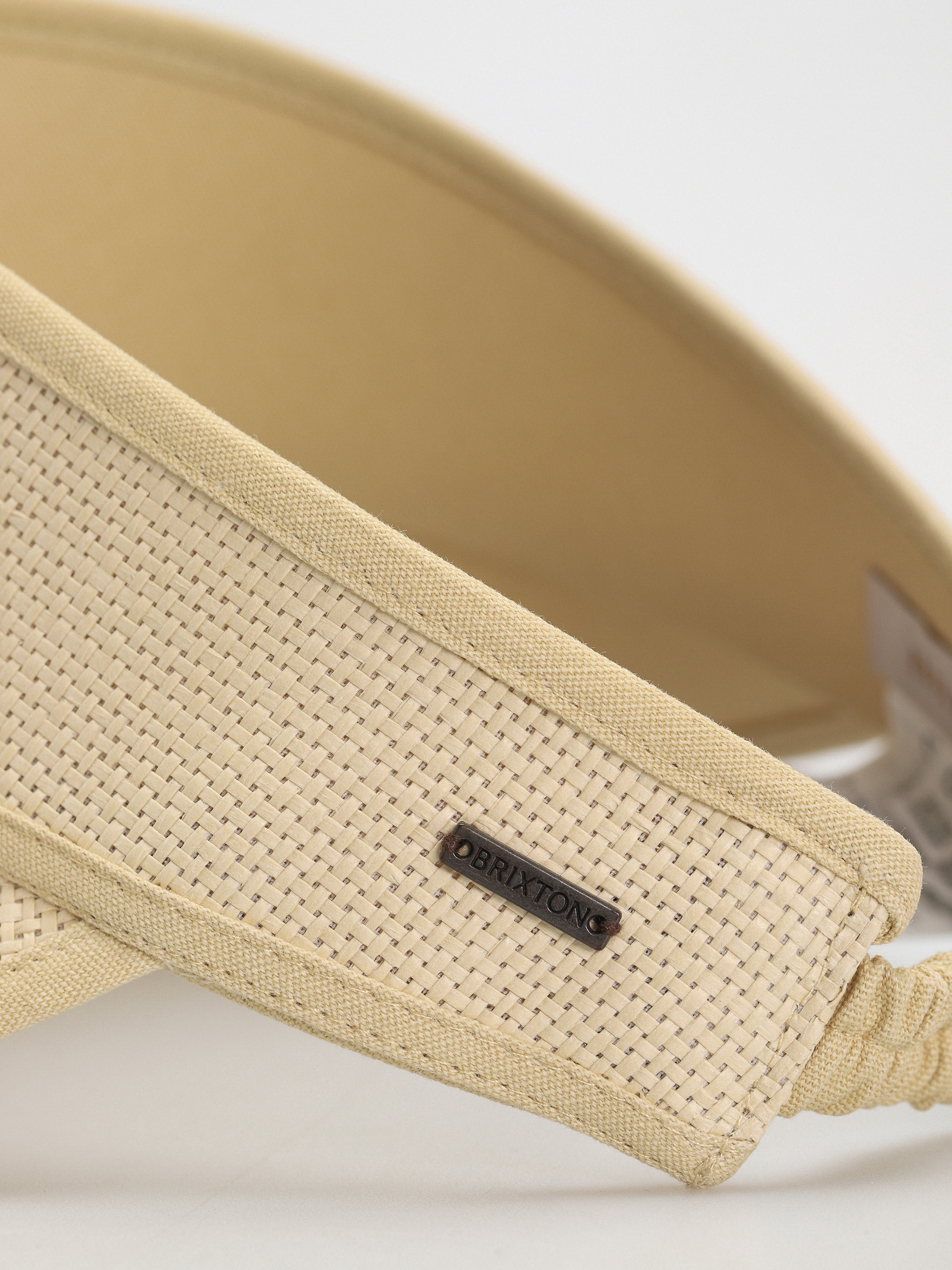 Brixton Daszek Newport Straw Visor Kalap Wmn (natural/natural)