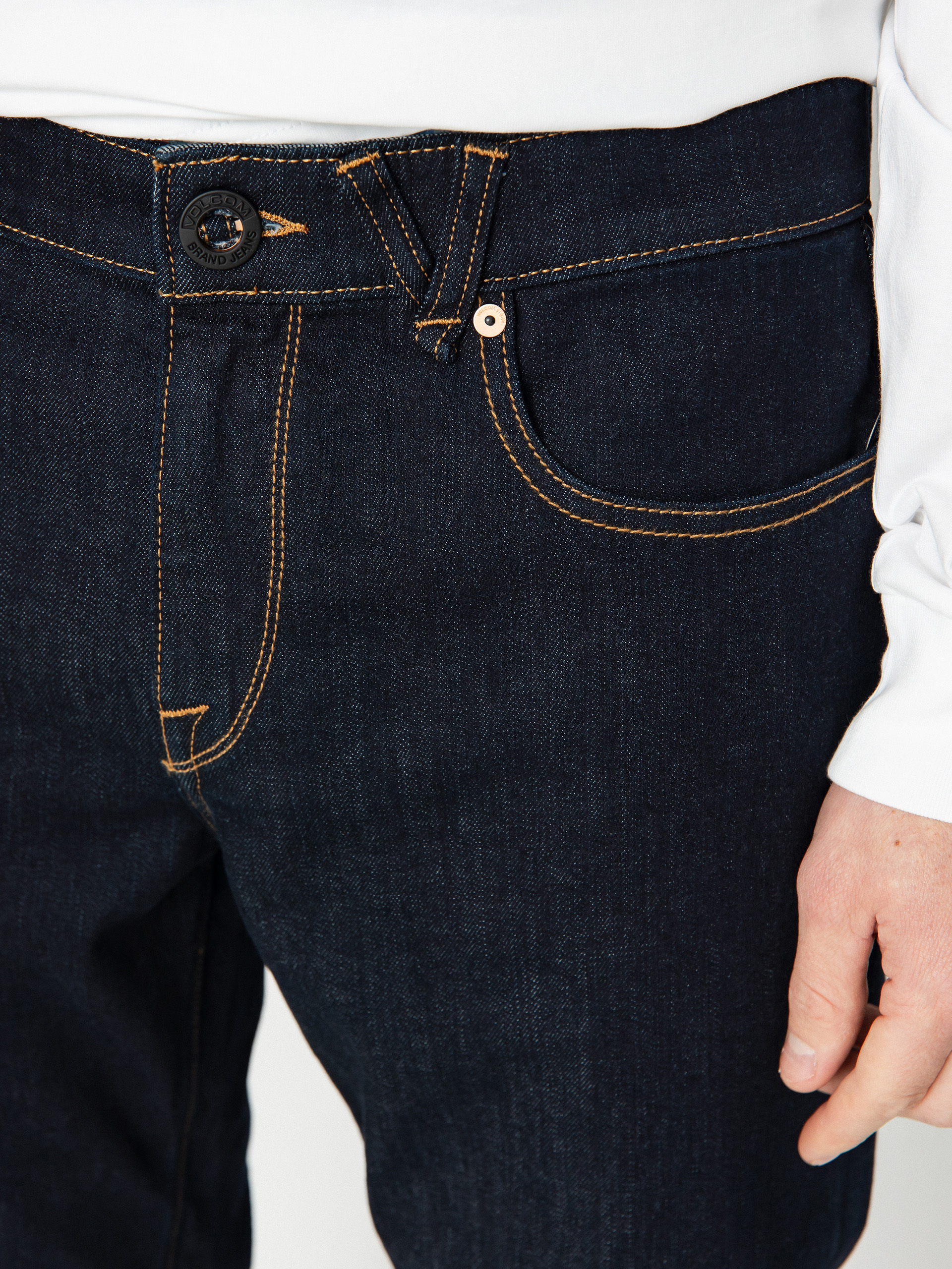 Volcom Solver Denim Kisnadrág (rinse)