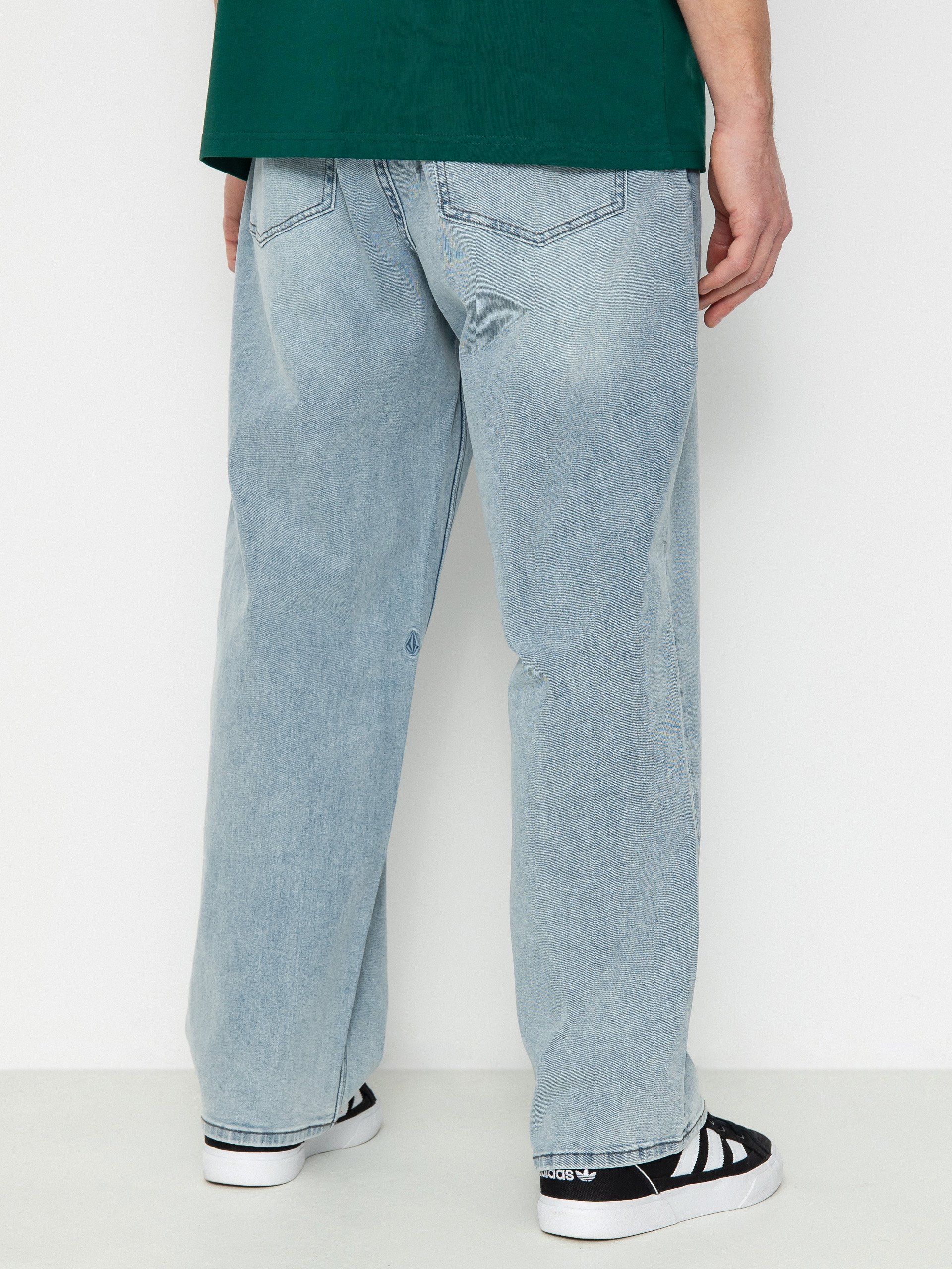 Volcom Billow Denim Kisnadrág (desert dirt indigo)