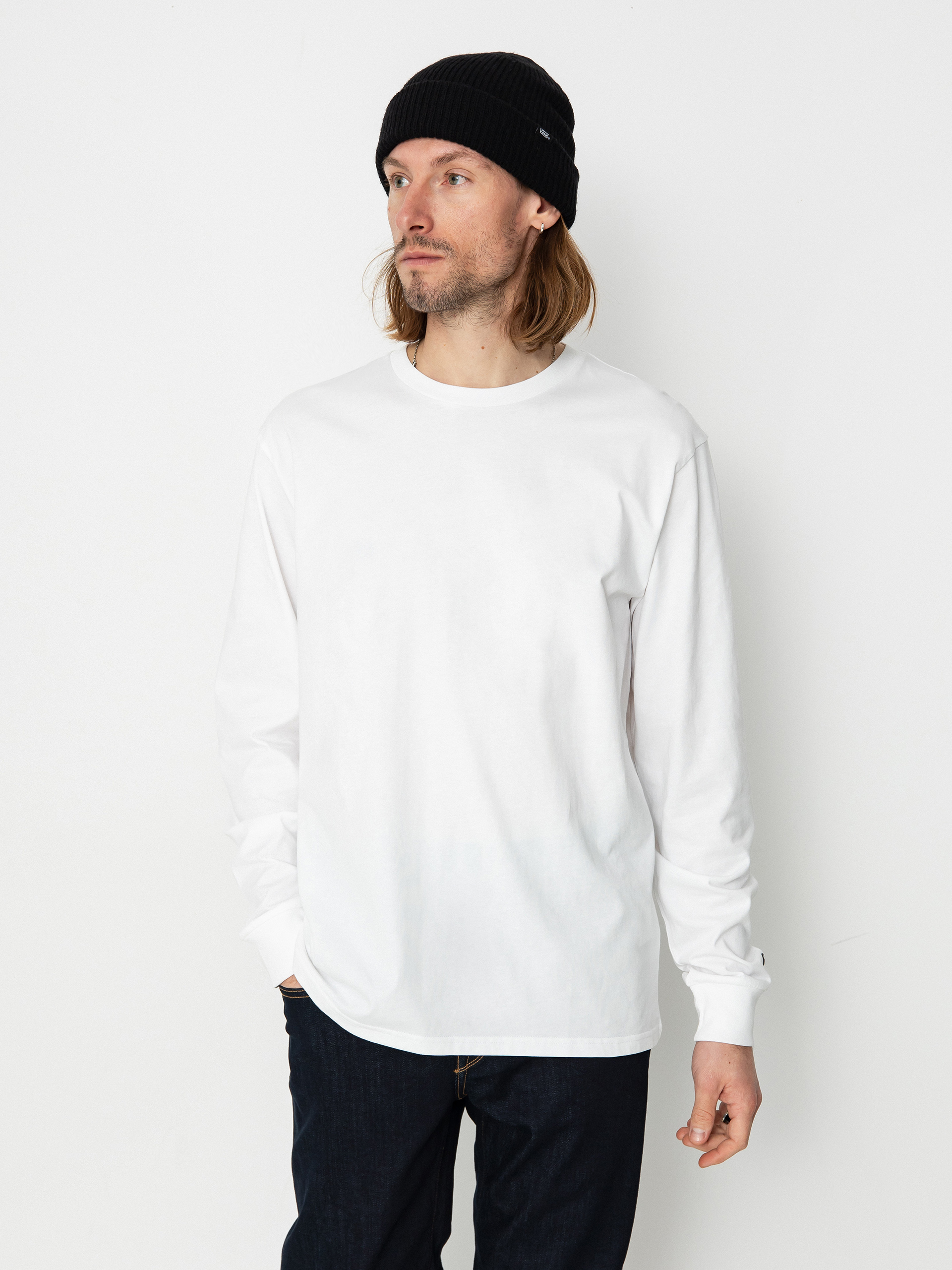 Carhartt WIP Base Hosszú ujjú felső (white/black)