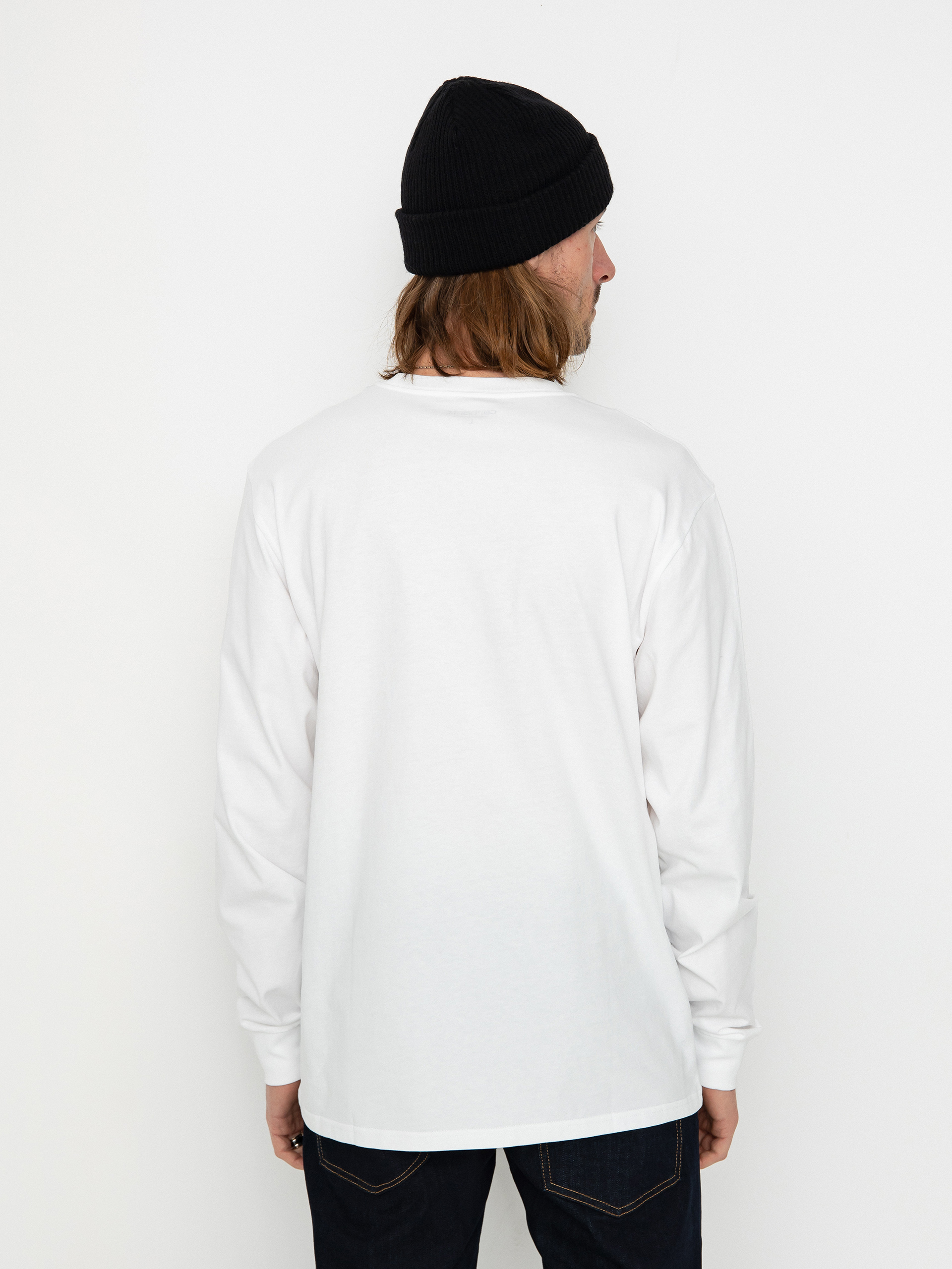 Carhartt WIP Base Hosszú ujjú felső (white/black)