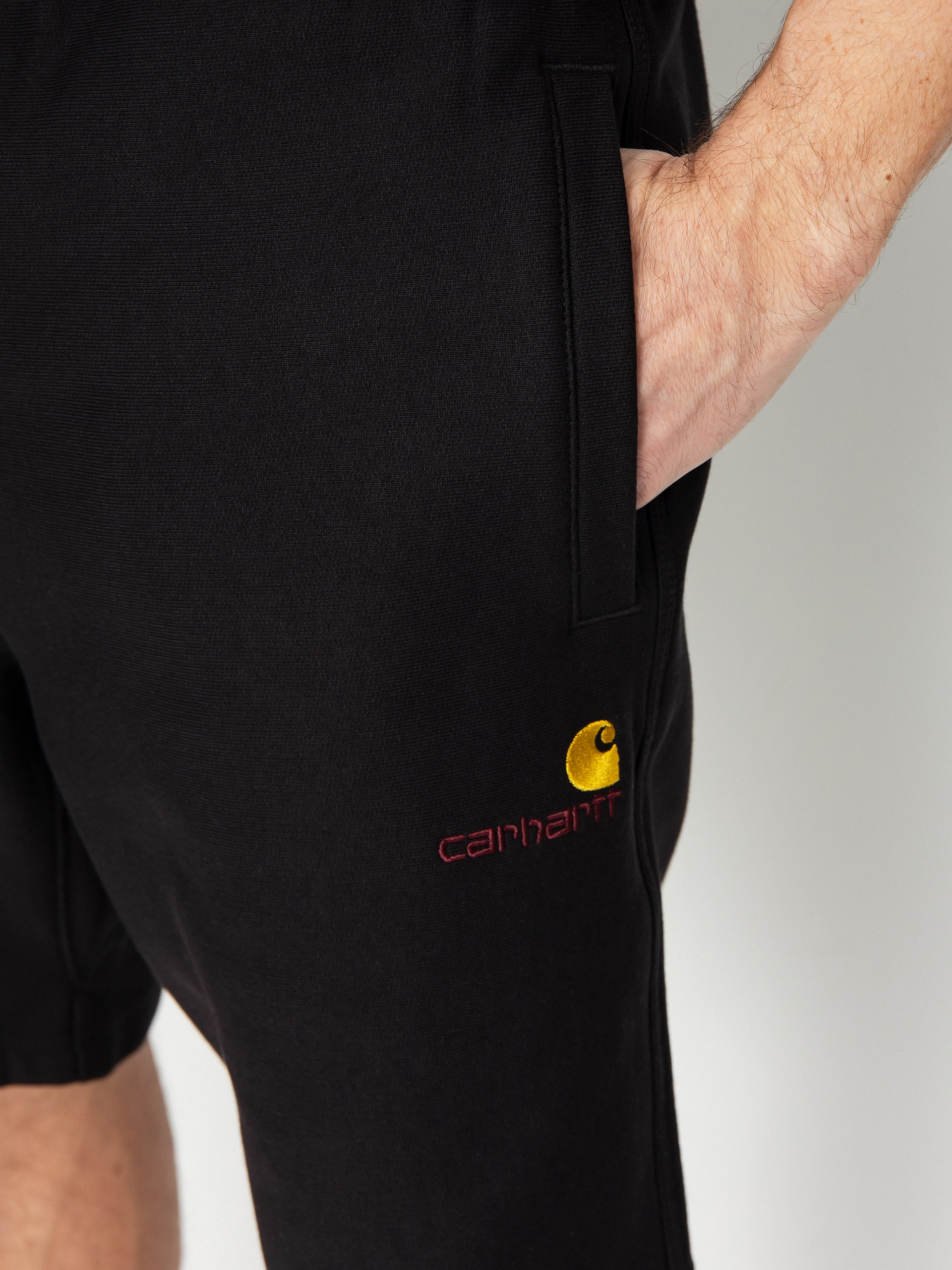 Carhartt WIP American Script Rövidnadrág (black)