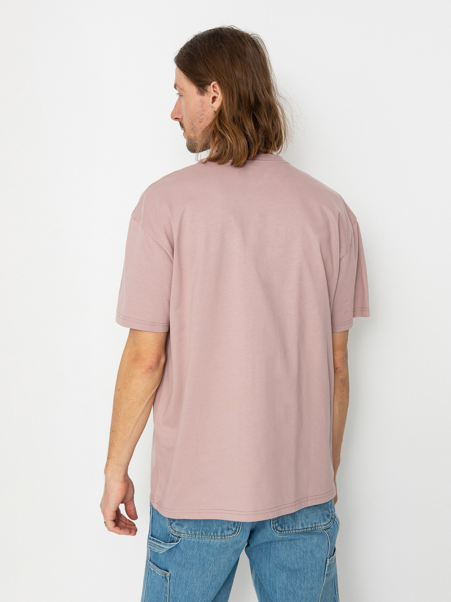 Carhartt WIP Chase Póló (glassy pink/gold)