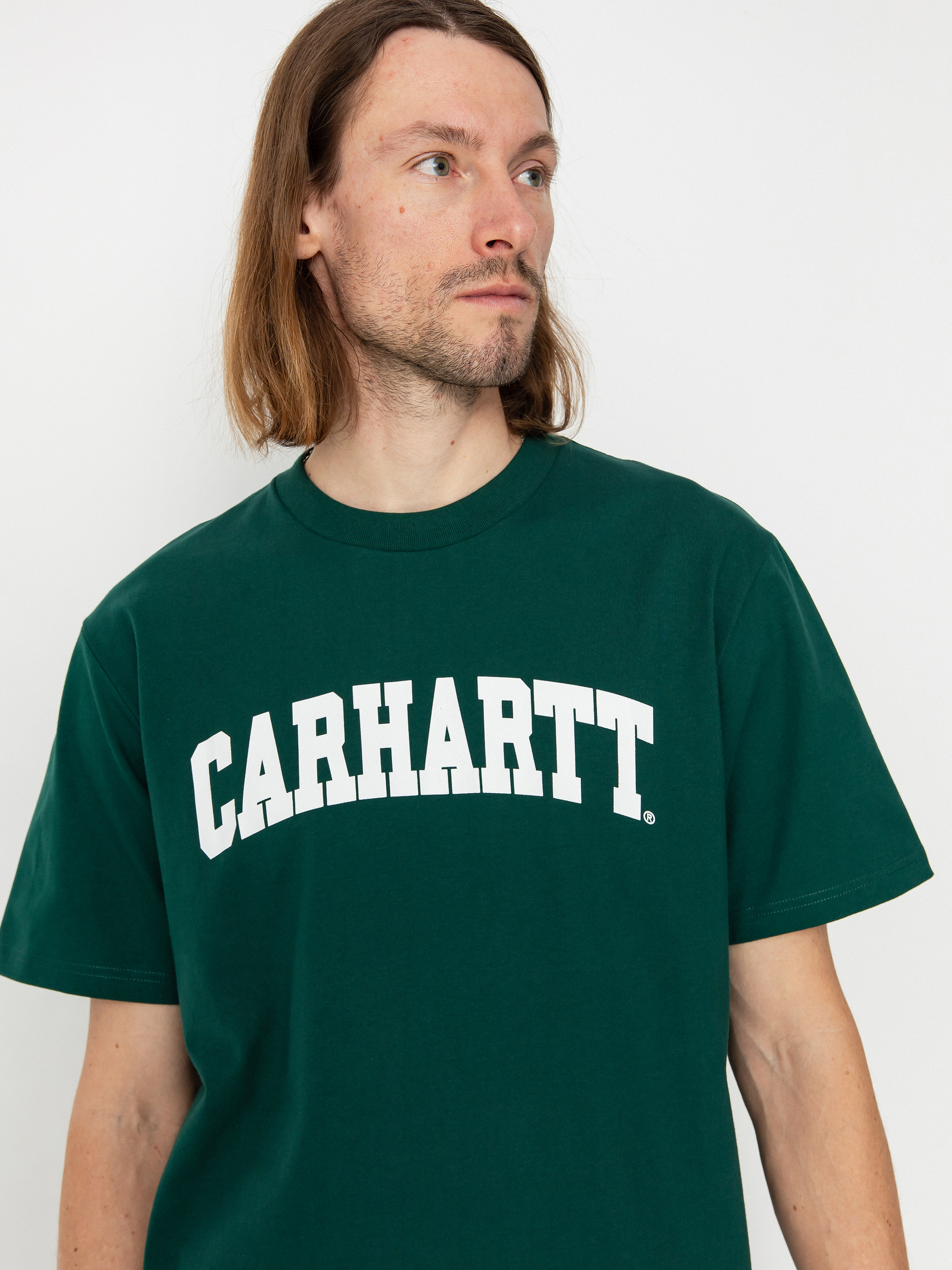 Carhartt WIP University Póló (chervil/white)