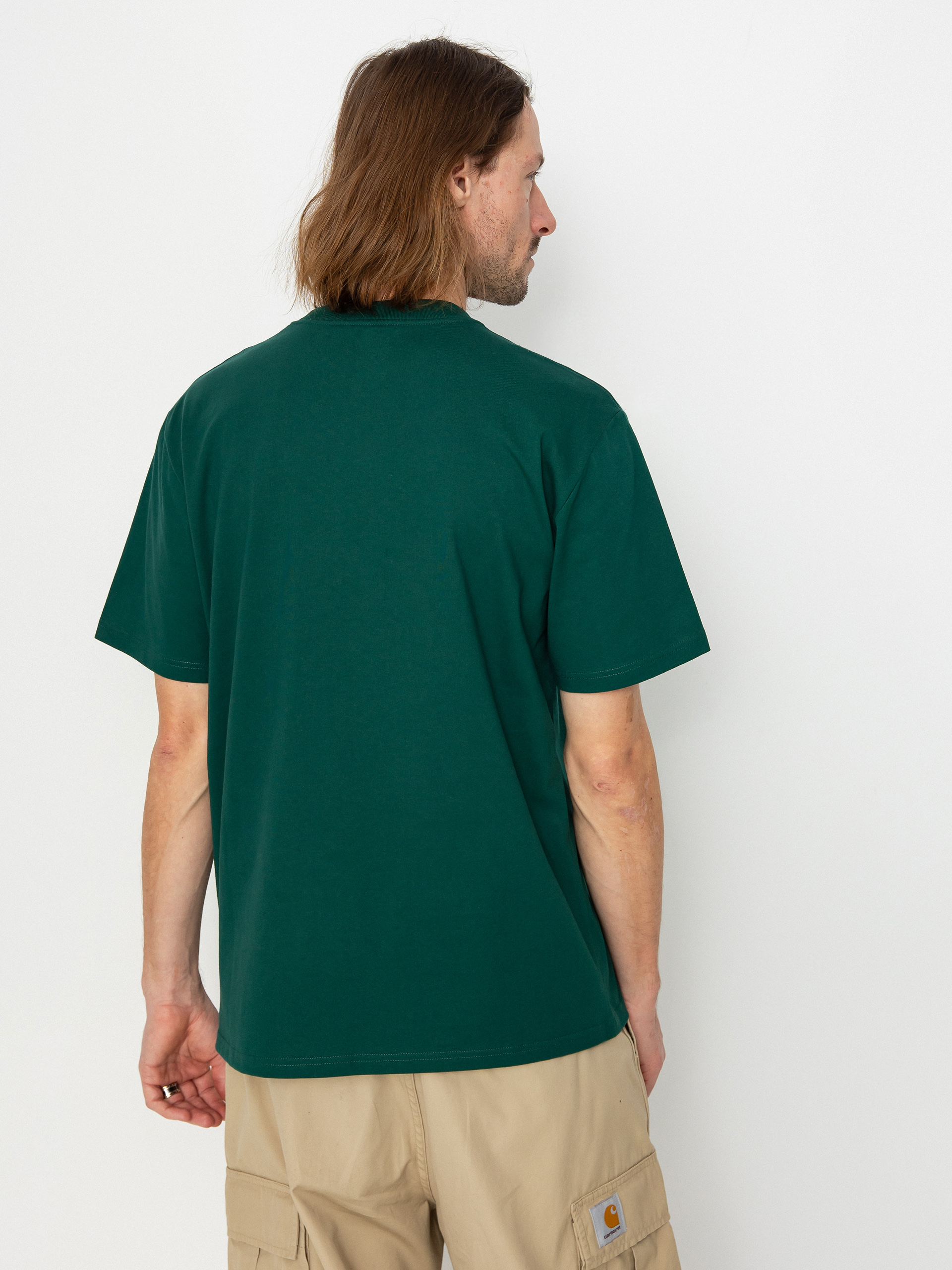 Carhartt WIP University Póló (chervil/white)