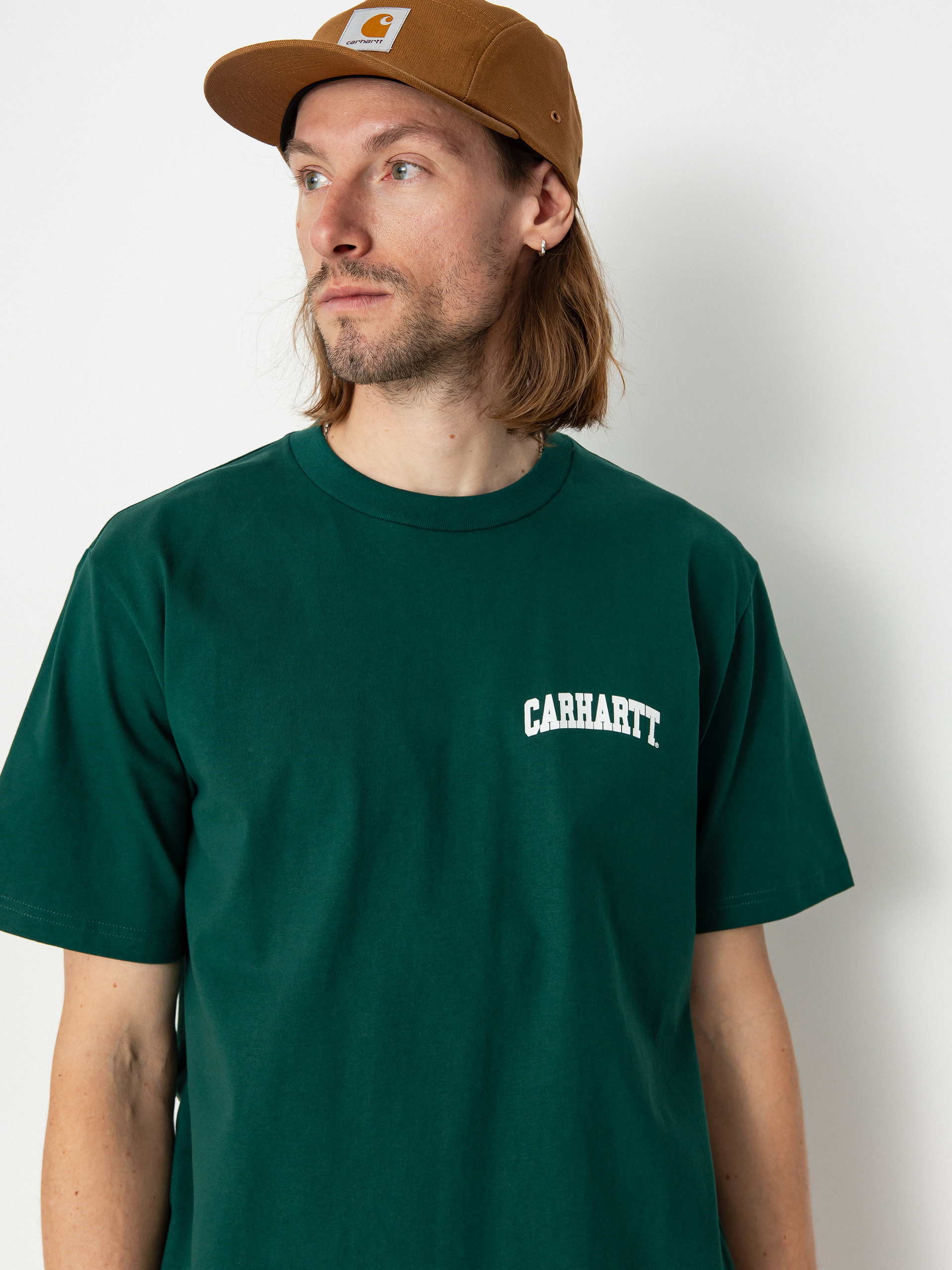 Carhartt WIP University Script Póló (chervil/white)