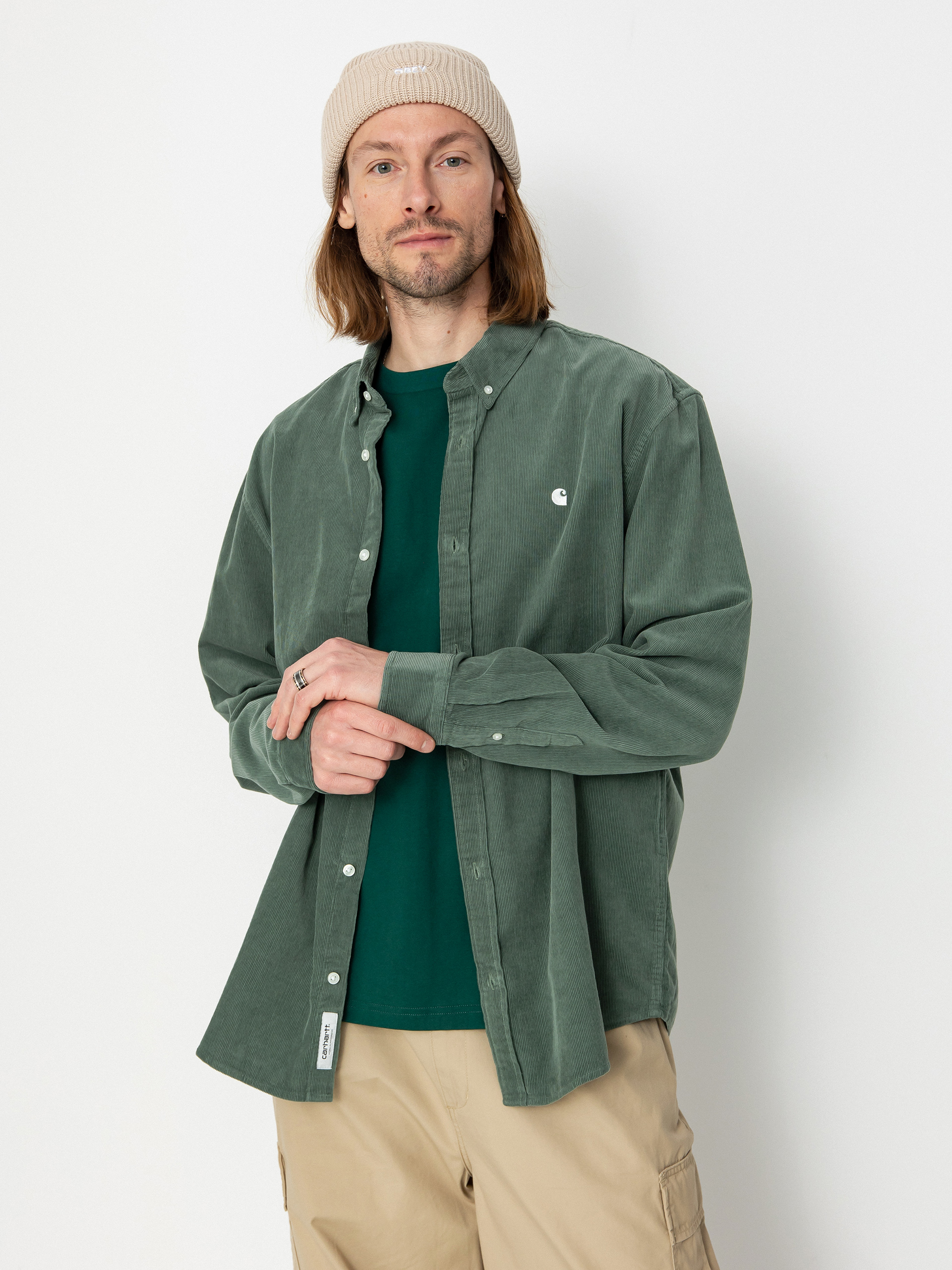 Carhartt WIP Madison Fine Cord Ing (park/wax)
