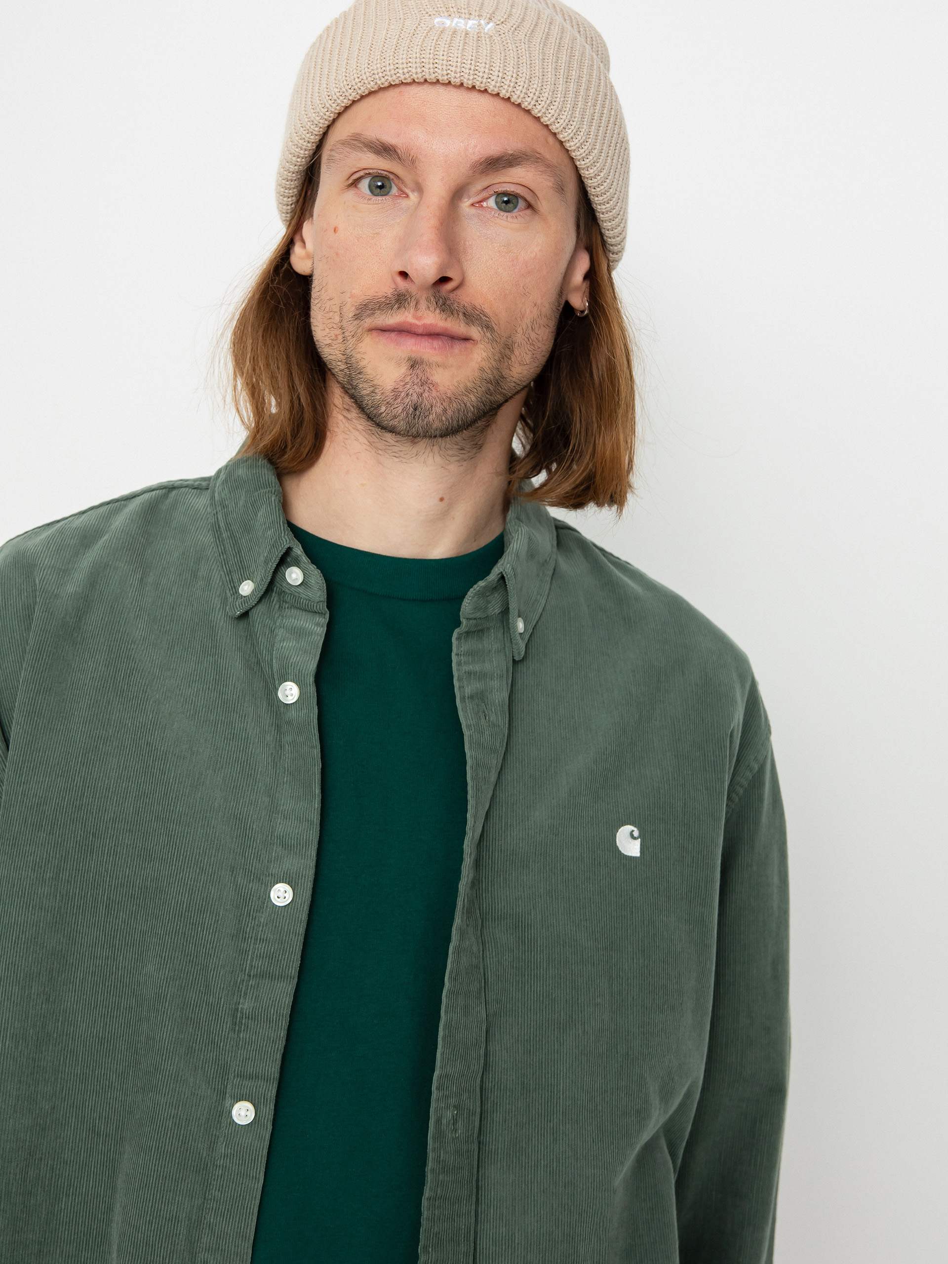 Carhartt WIP Madison Fine Cord Ing (park/wax)