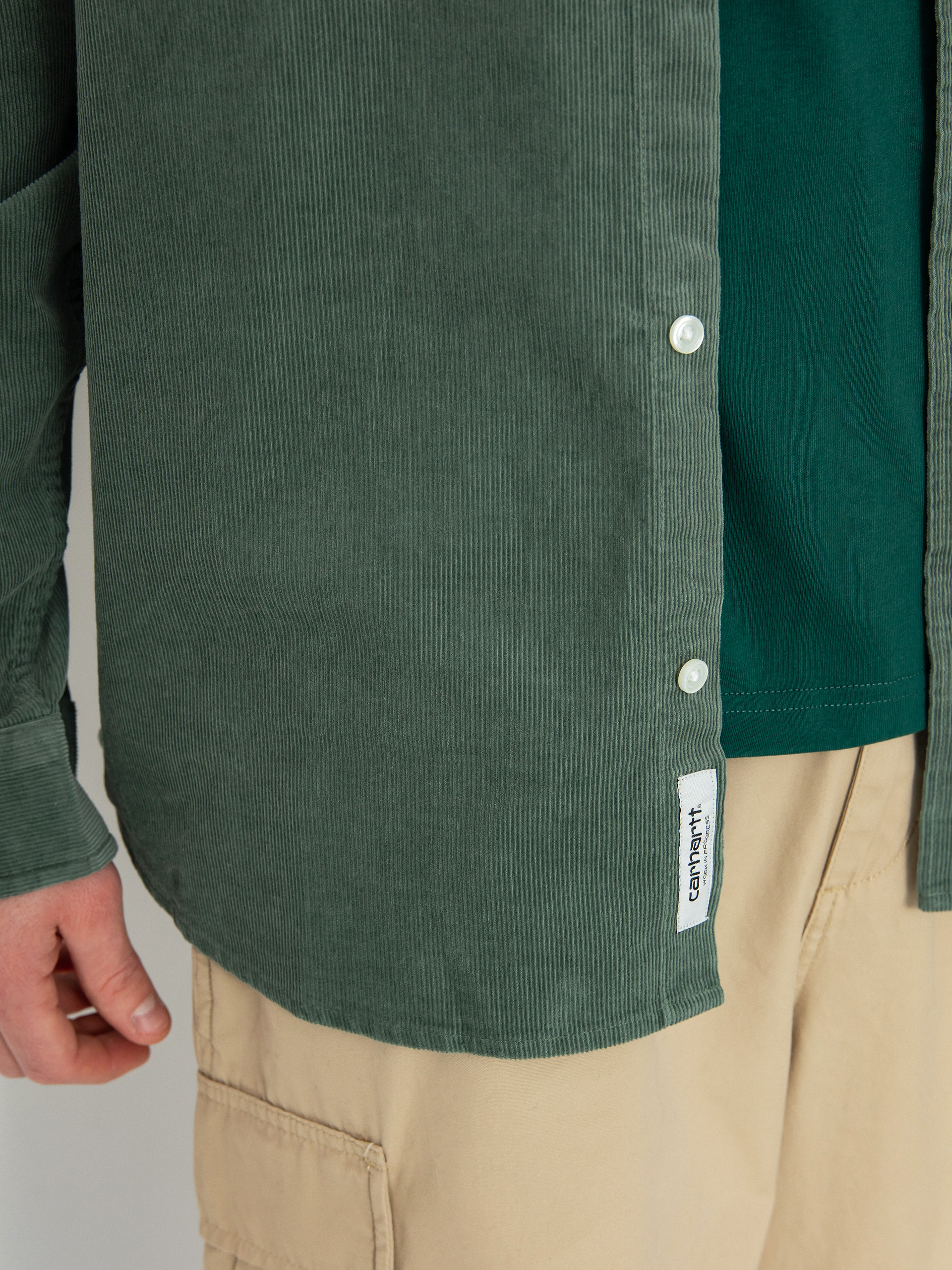 Carhartt WIP Madison Fine Cord Ing (park/wax)