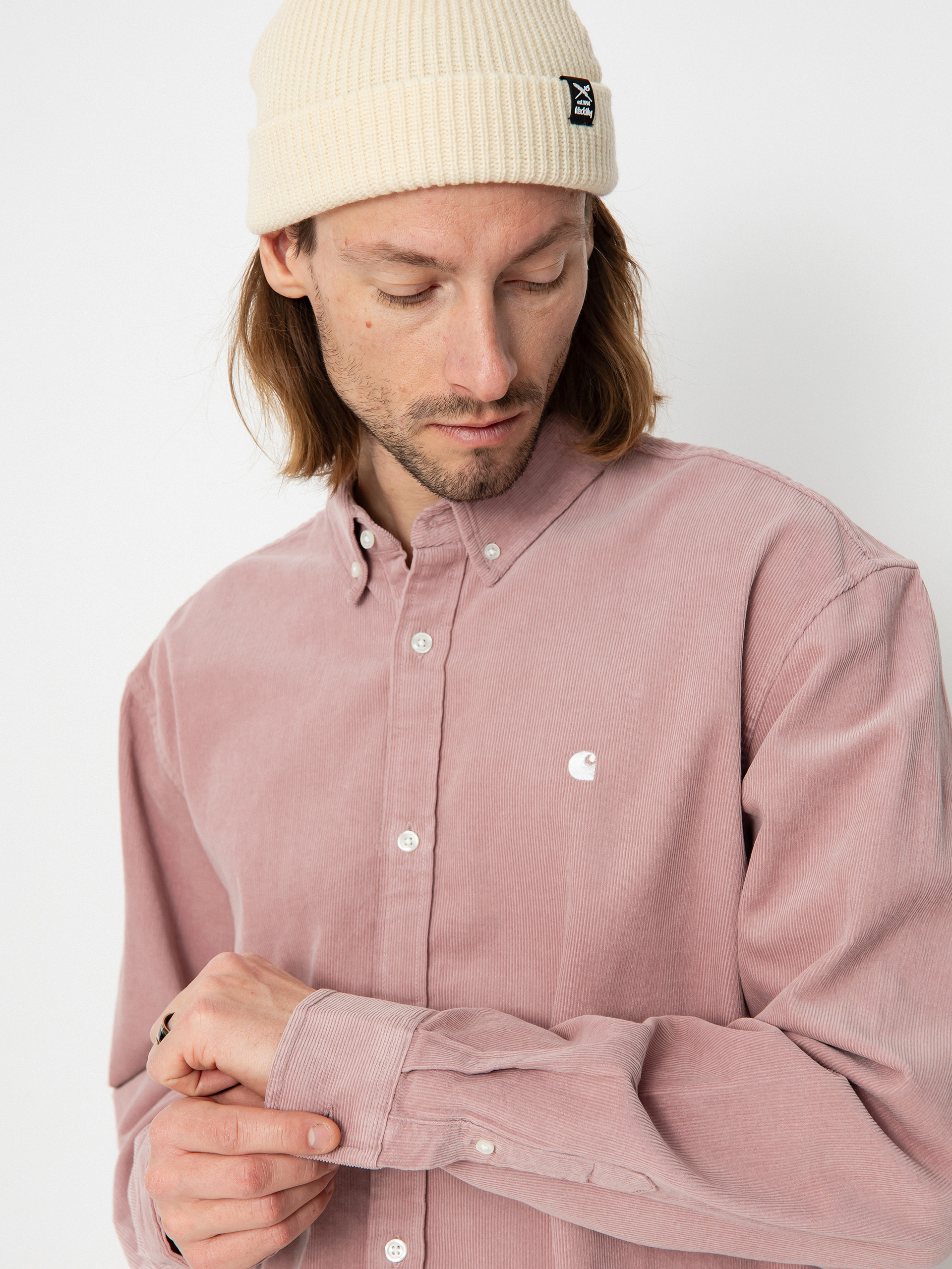 Carhartt WIP Madison Fine Cord Ing (glassy pink/wax)