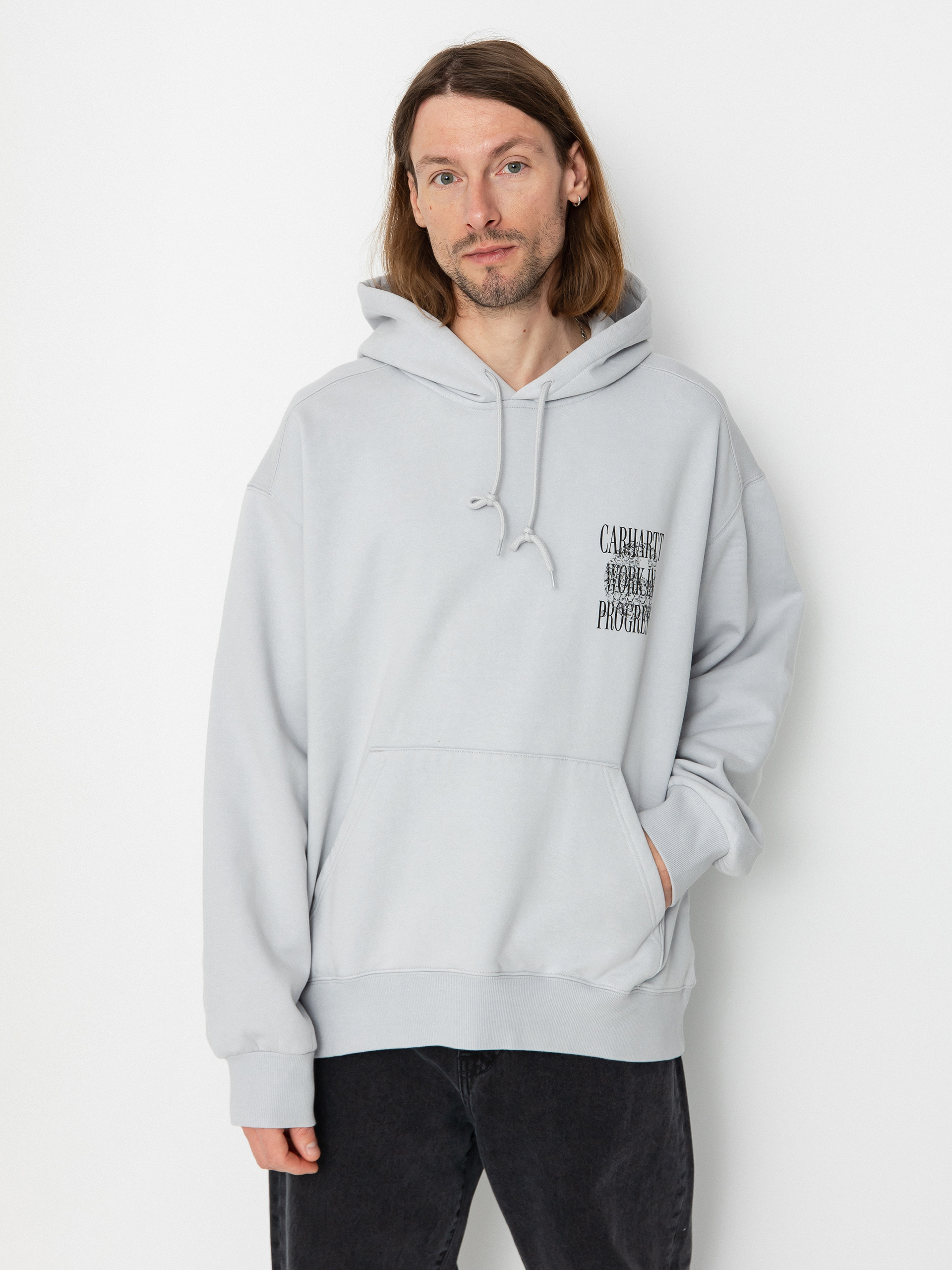 Carhartt WIP Always a WIP HD Kapucnis pulóver (sonic silver)