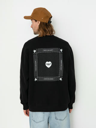 Carhartt WIP Heart Bandana Pulóver (black/white)