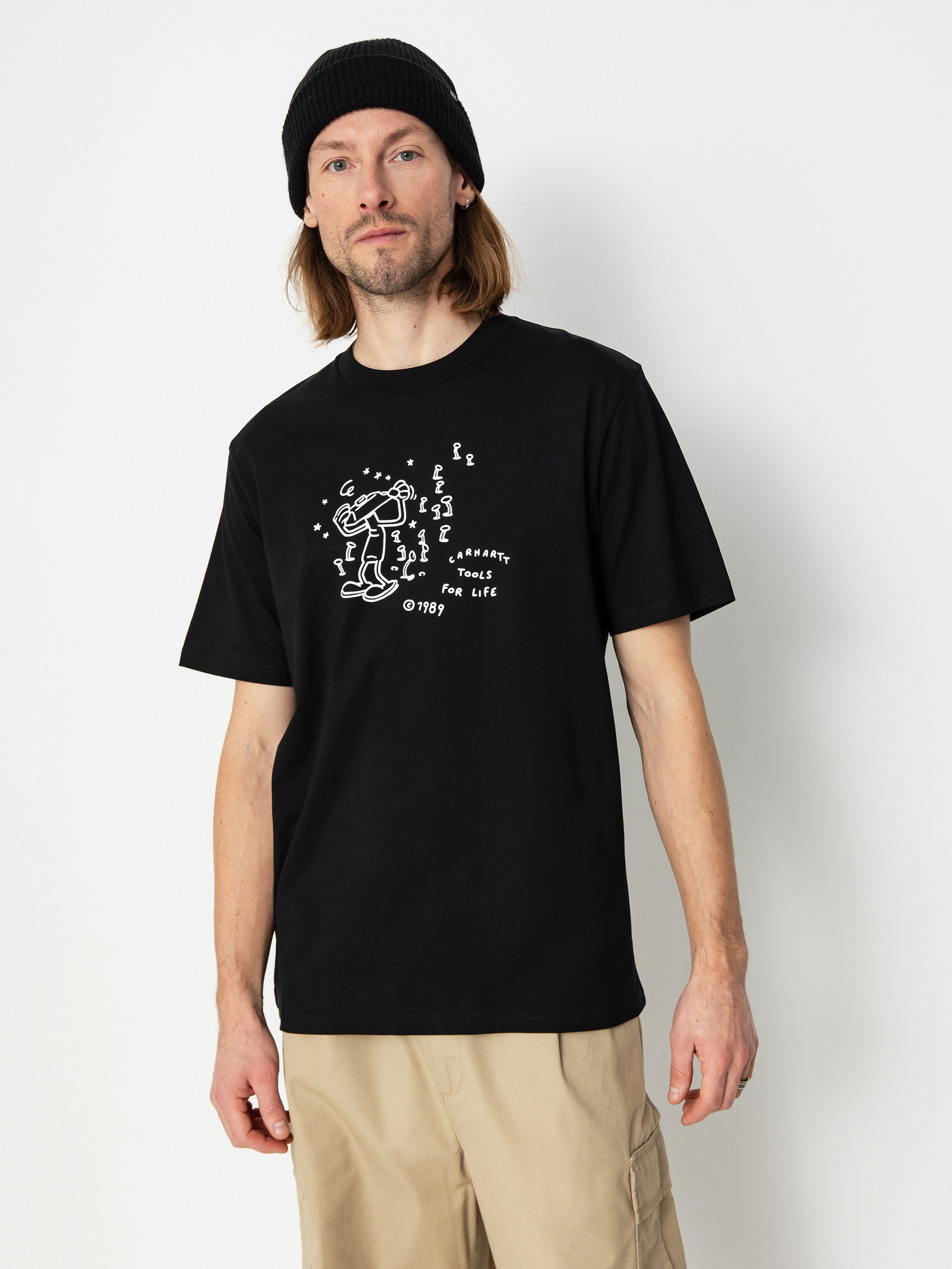 Carhartt WIP Tools For Life Póló (black/white)