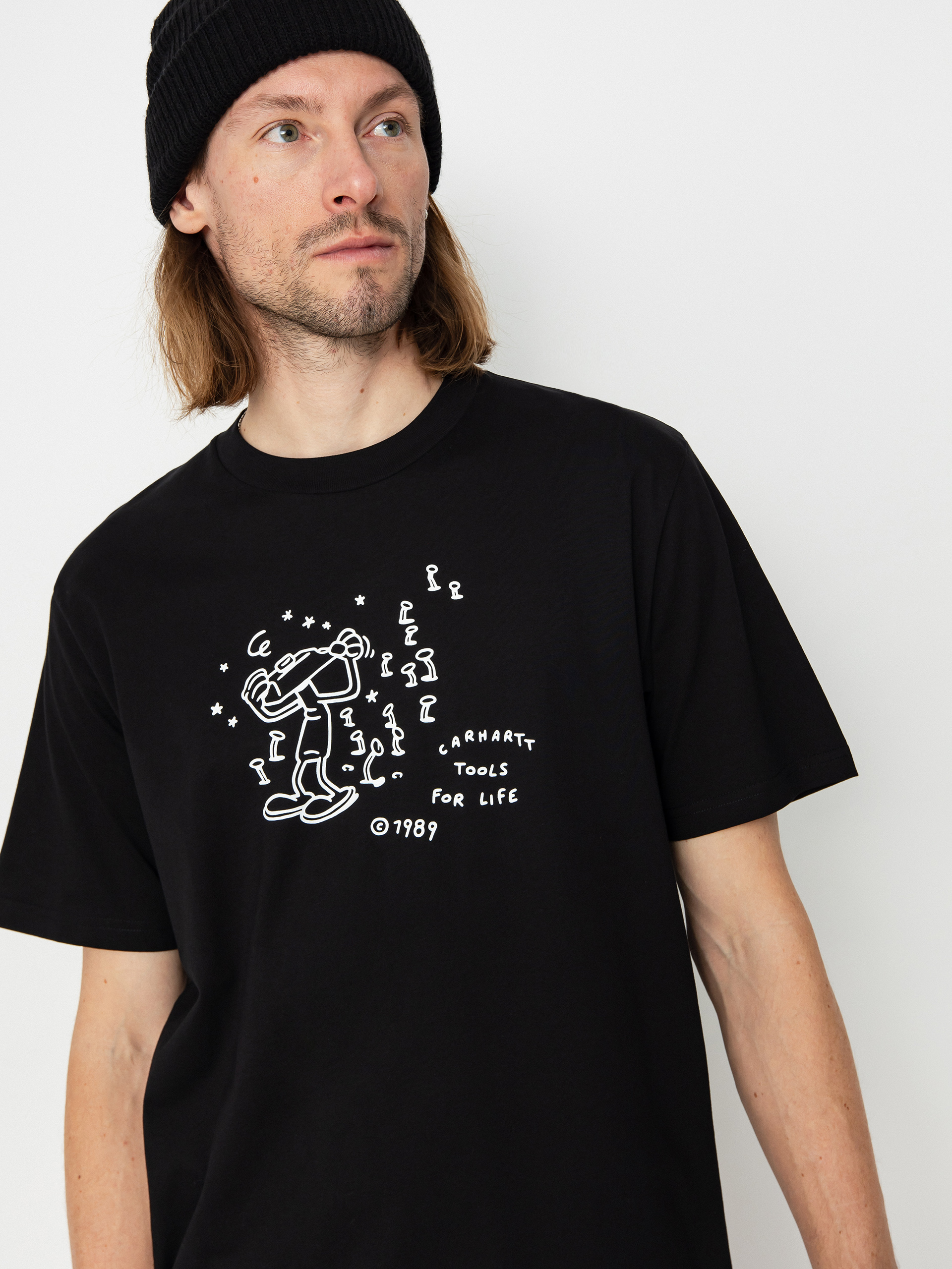 Carhartt WIP Tools For Life Póló (black/white)