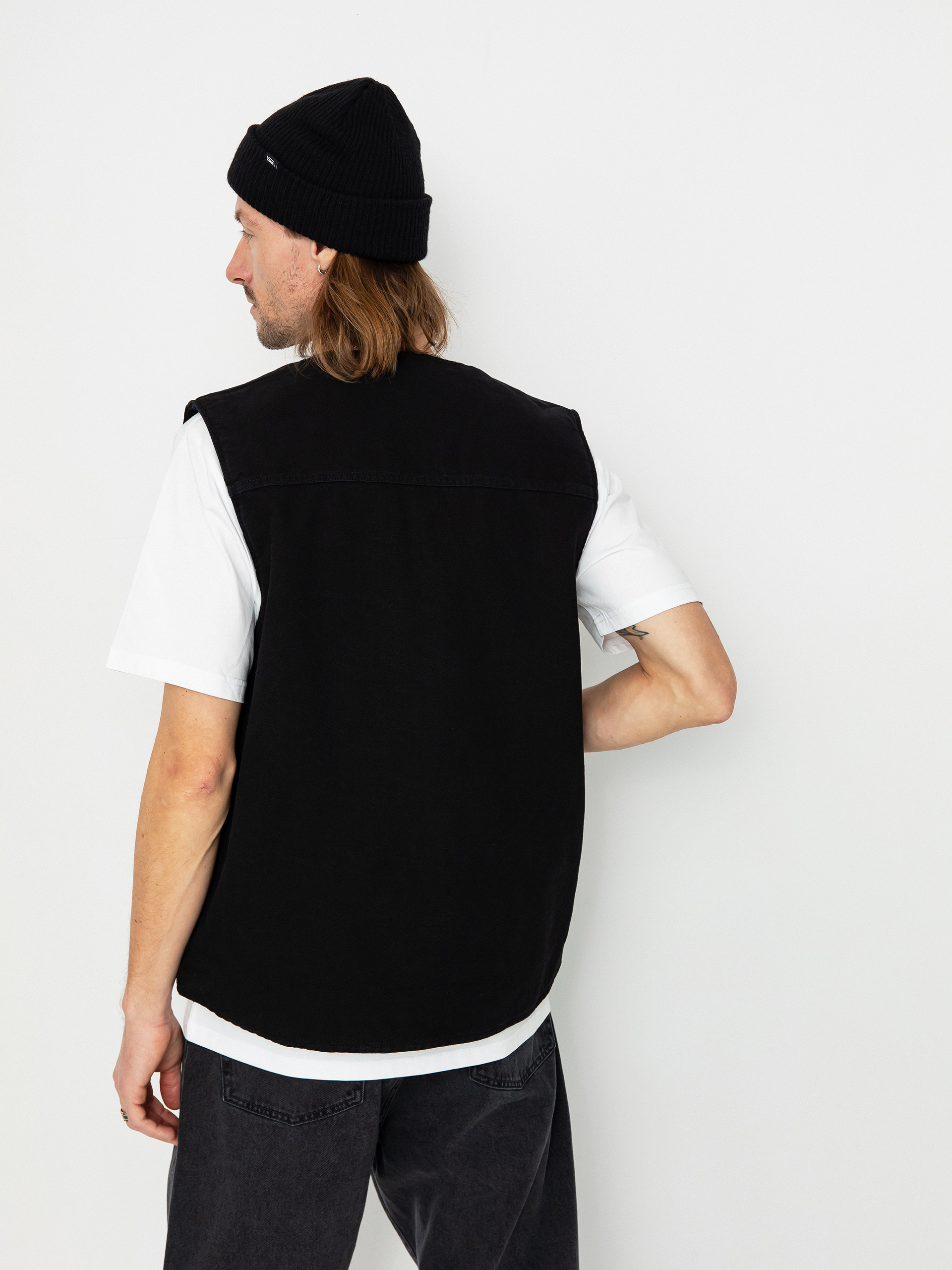 Carhartt WIP Arbor Mellény (aged canvas black)
