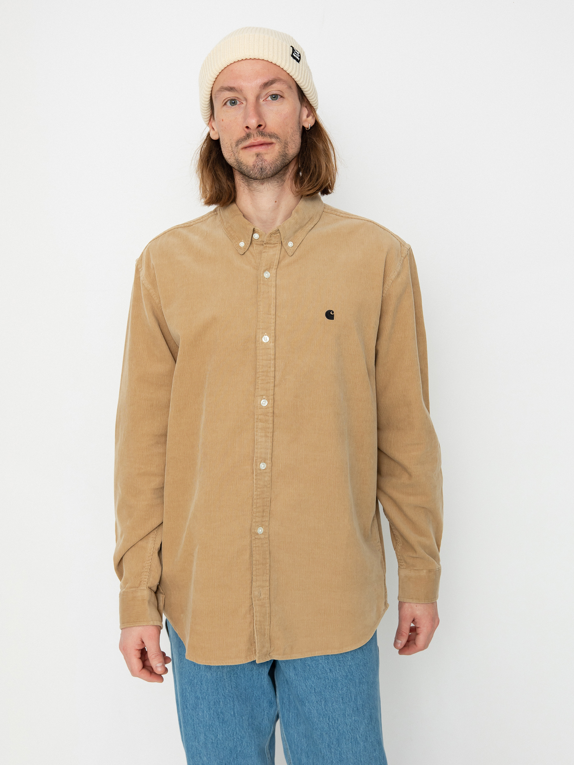 Carhartt WIP Madison Fine Cord Ing (sable/black)