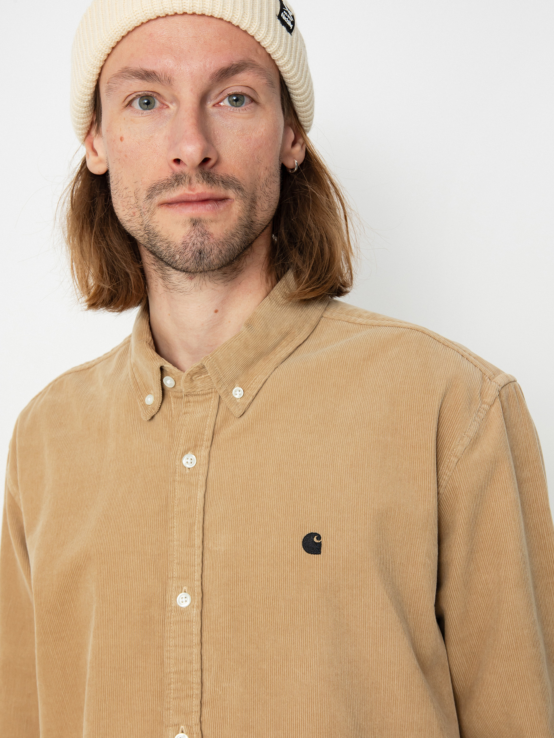 Carhartt WIP Madison Fine Cord Ing (sable/black)