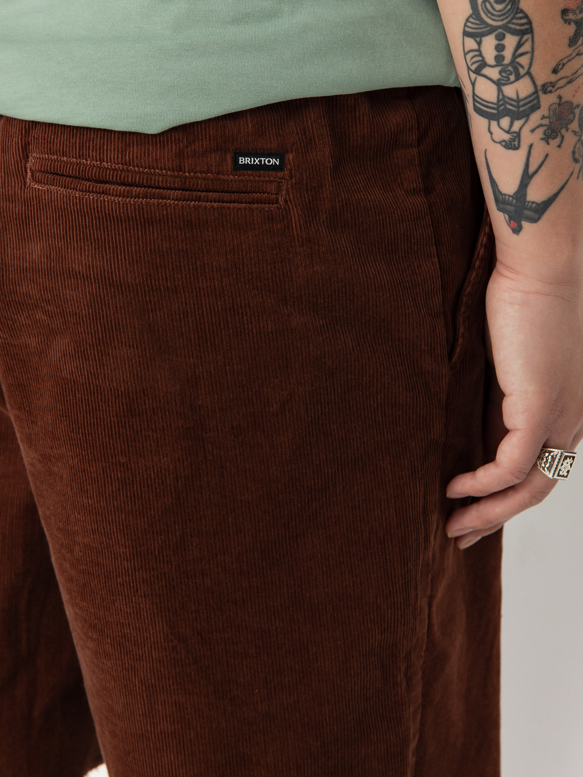 Brixton Madrid II Rövidnadrág (sepia cord)