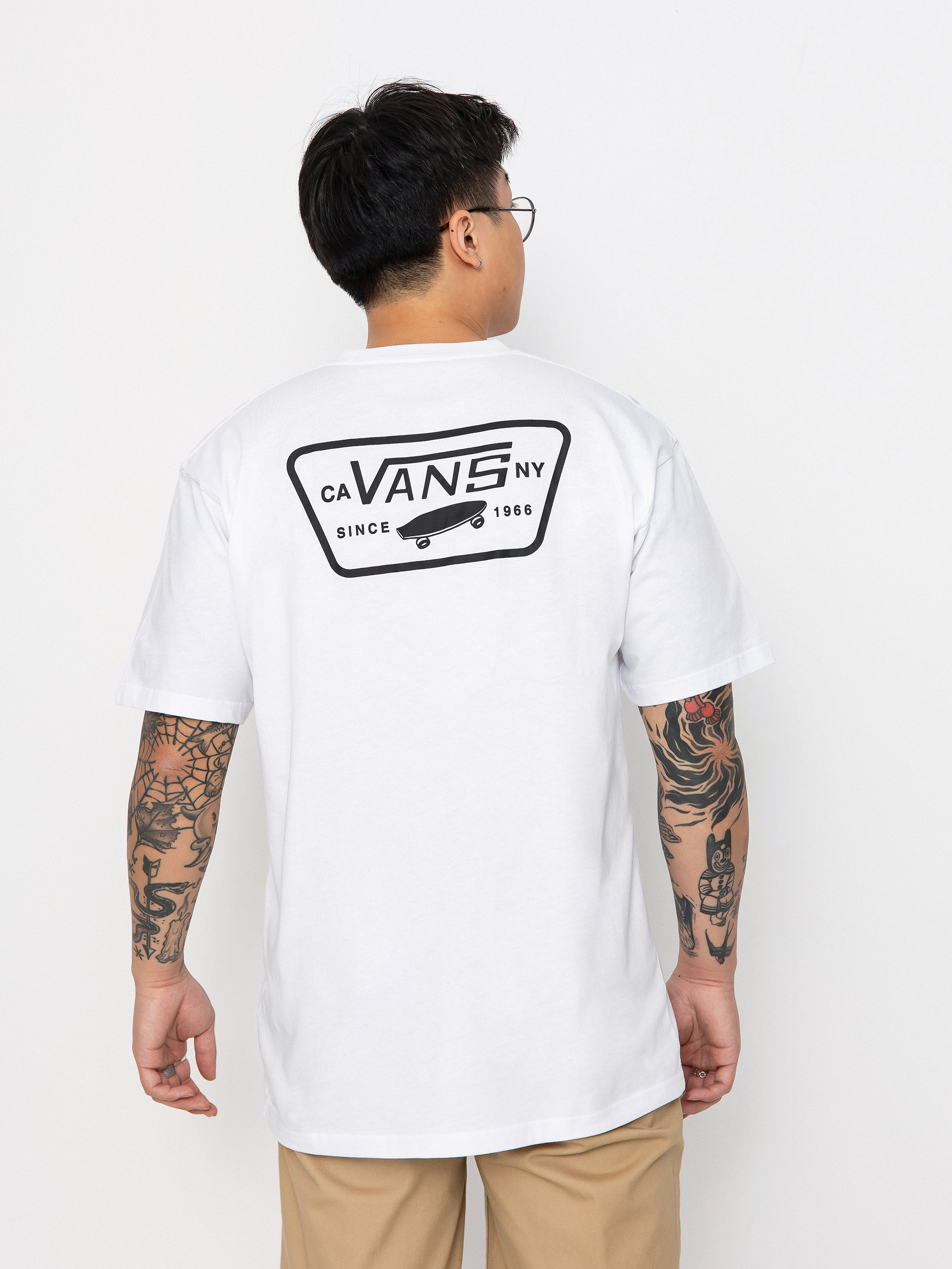 Vans Full Patch Back Póló (white/black)