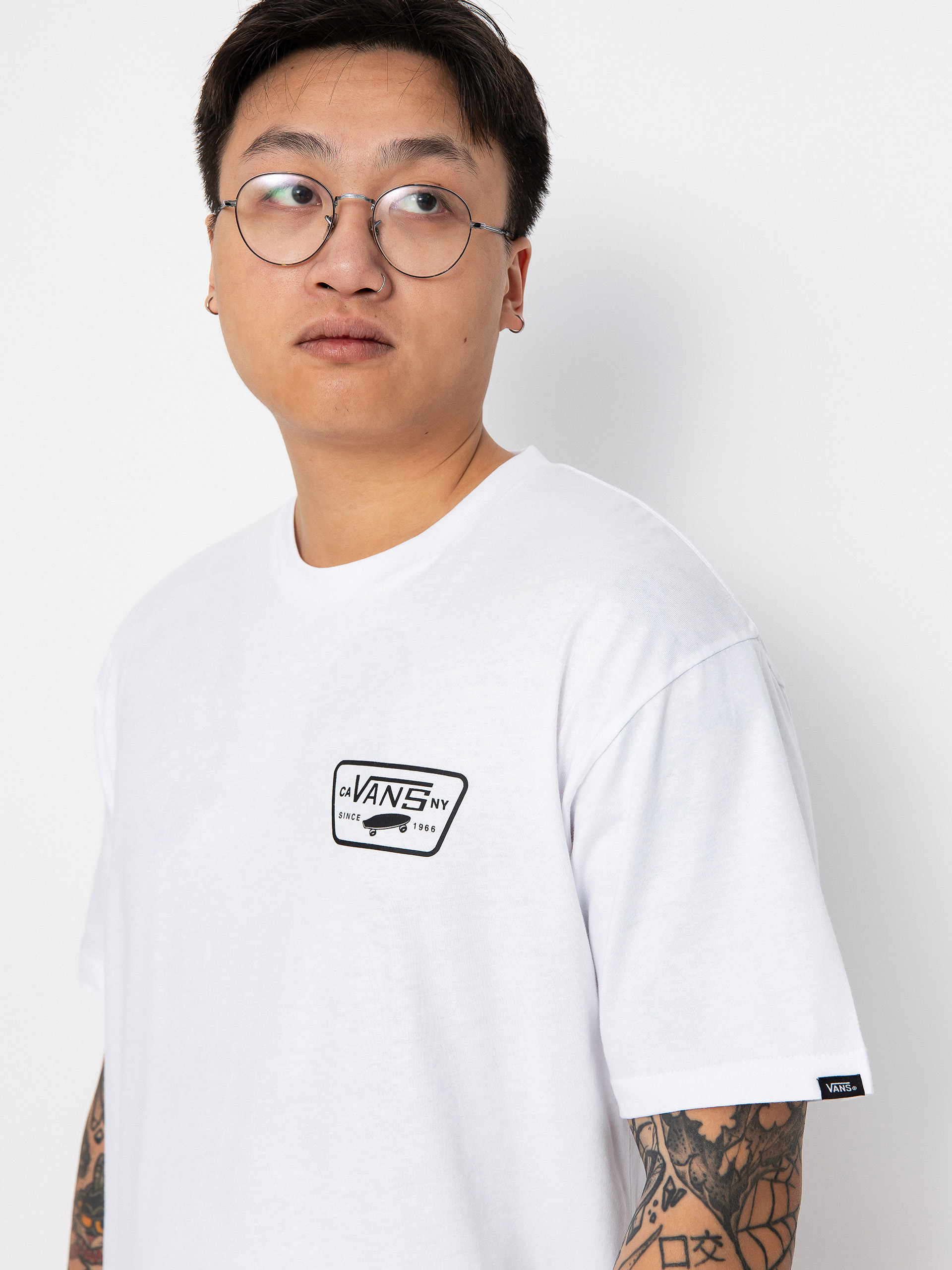 Vans Full Patch Back Póló (white/black)