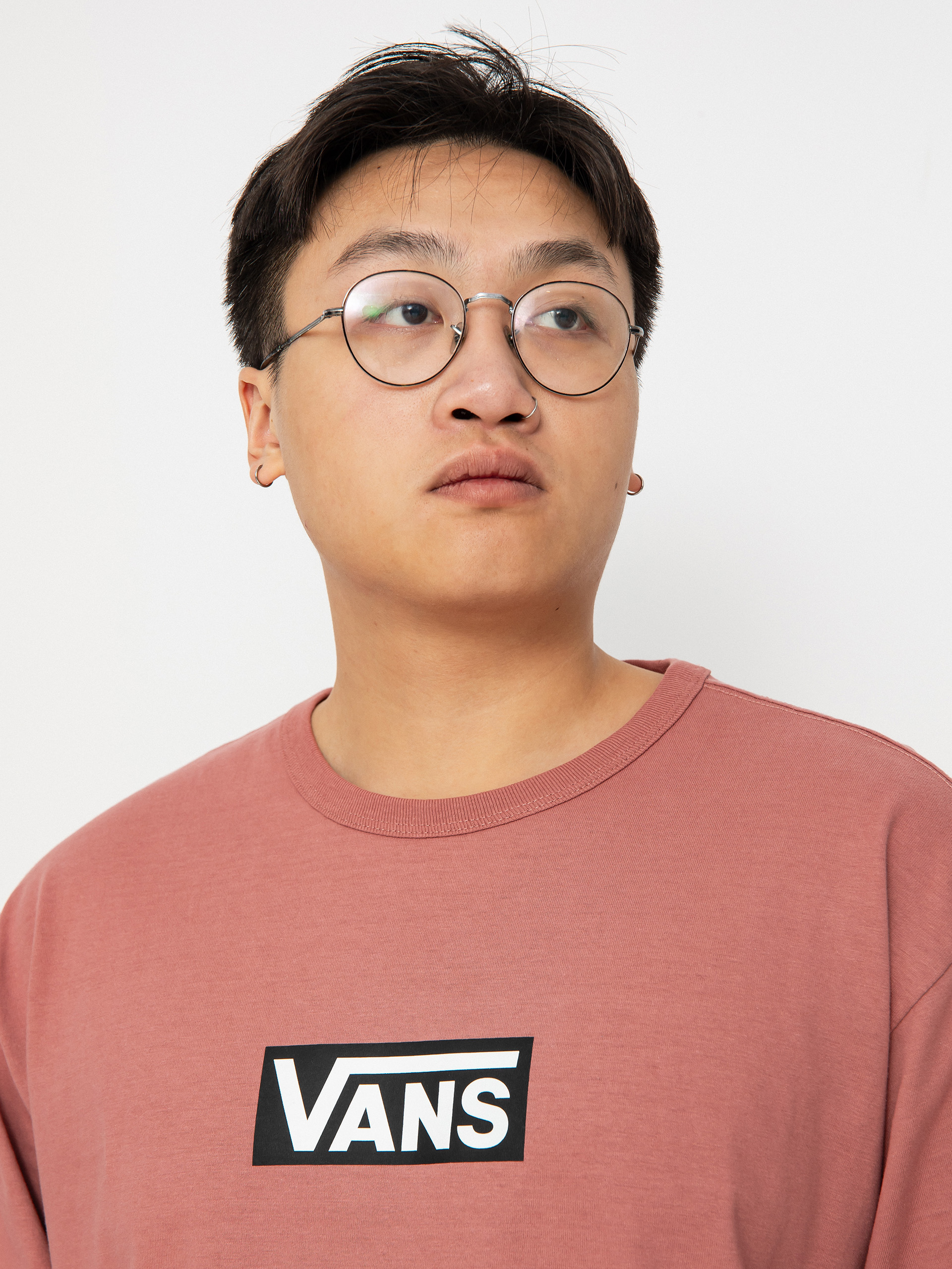 Vans Off The Wall II Drop V Hosszú ujjú felső (withered rose)