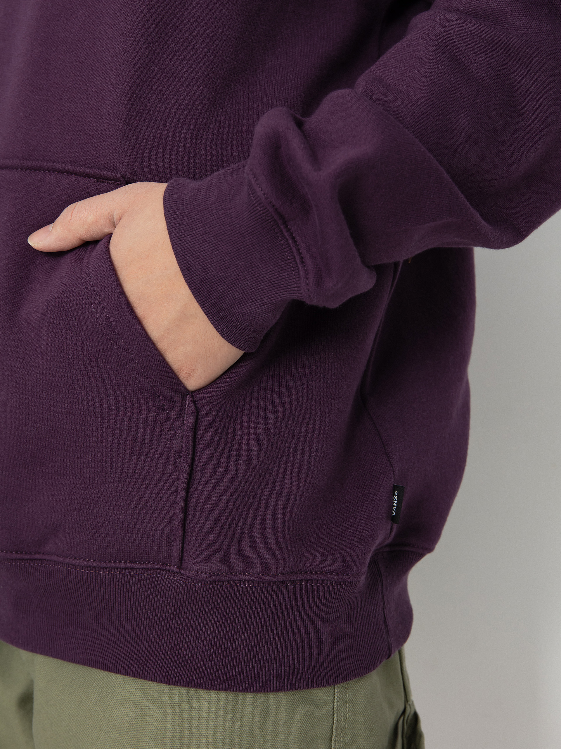 Vans Full Patched II HD Kapucnis pulóver (blackberry wine)