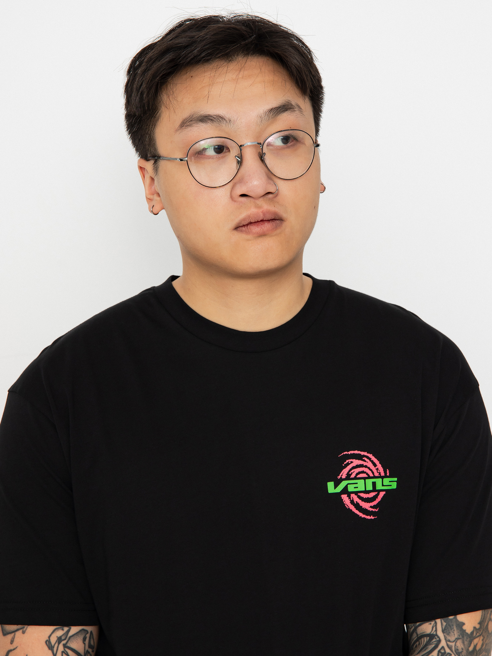 Vans Wormhole Warped Póló (black)