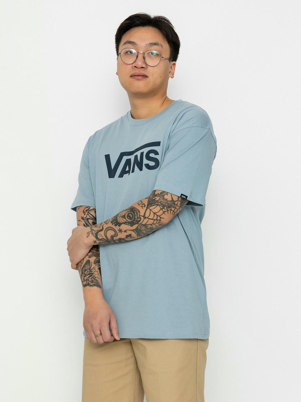 Vans Classic Póló (dusty blue/dress blues)