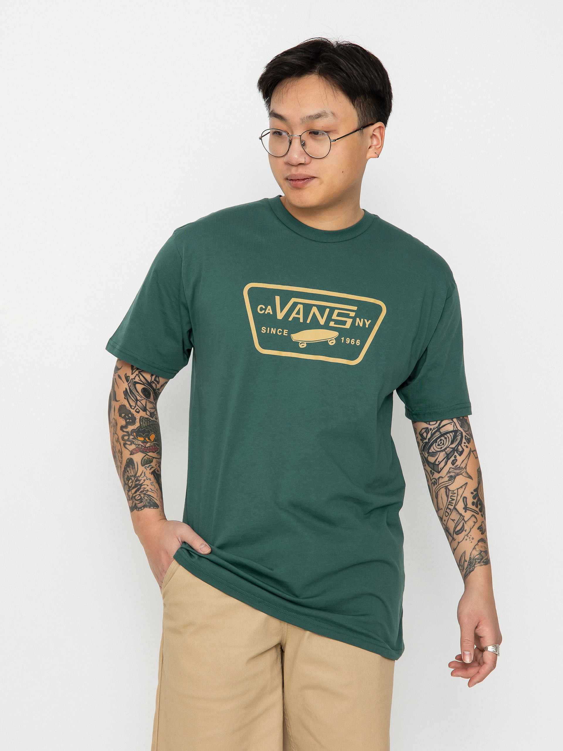 Vans Full Patch Póló (bistro green)