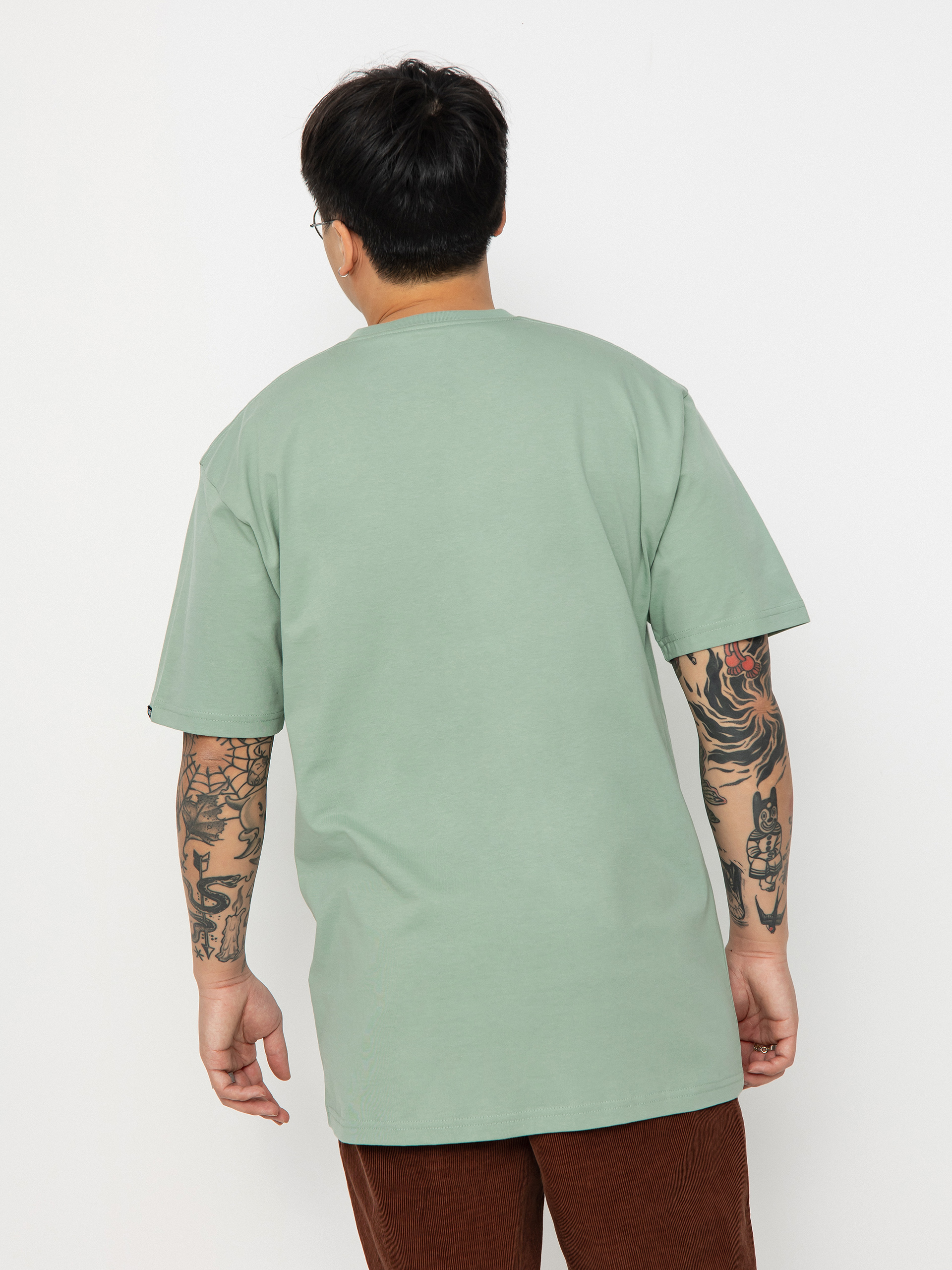 Vans Left Chest Logo Póló (iceberg green)