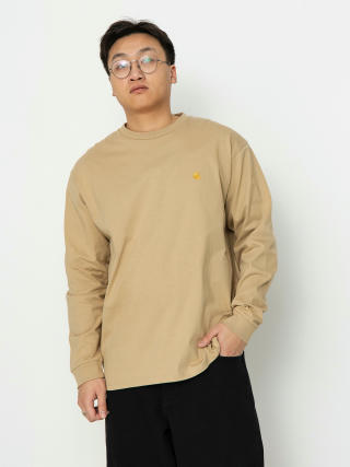 Carhartt WIP Chase Hosszú ujjú felső (sable/gold)