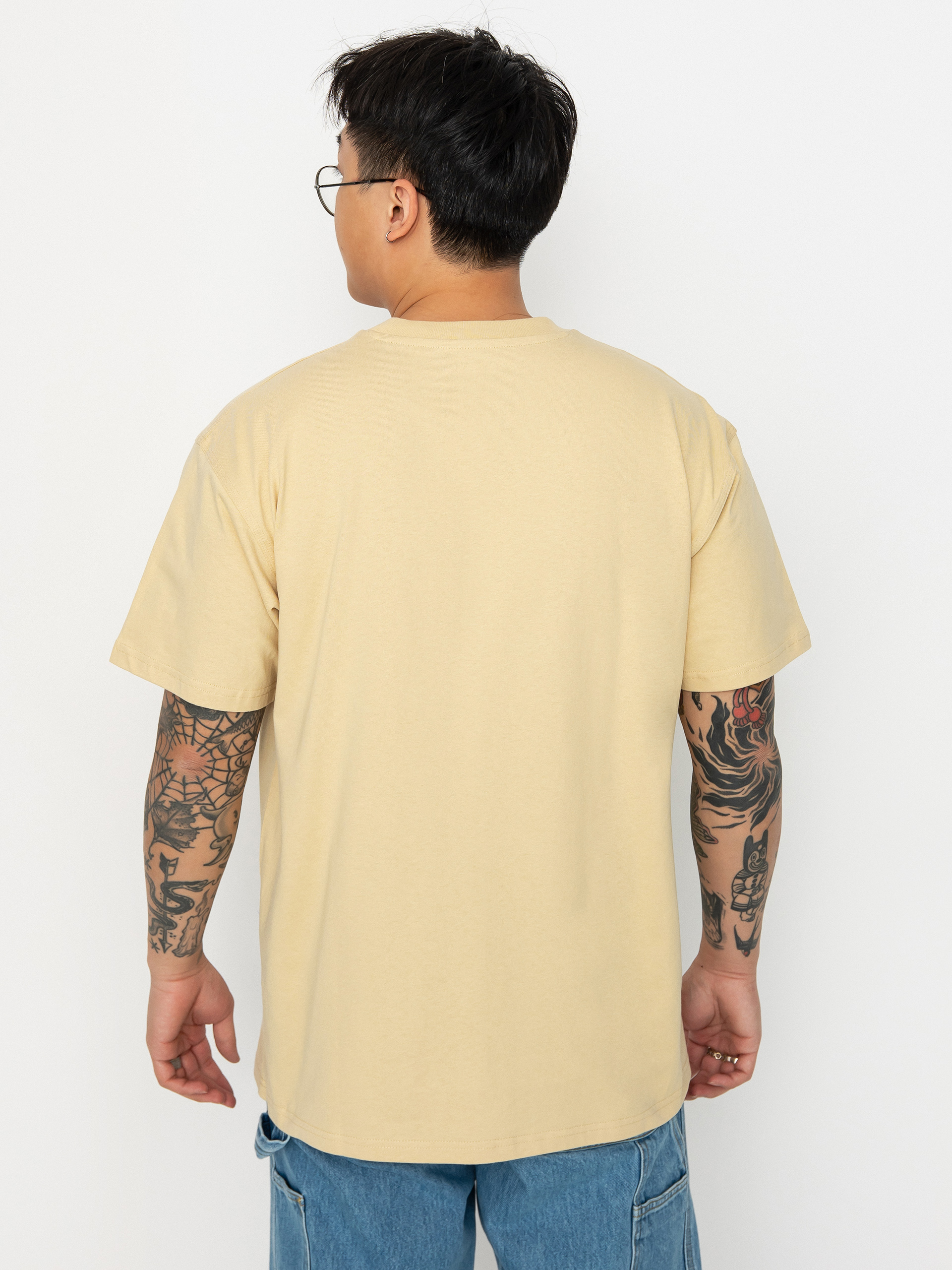 Carhartt WIP American Script Póló (rattan)