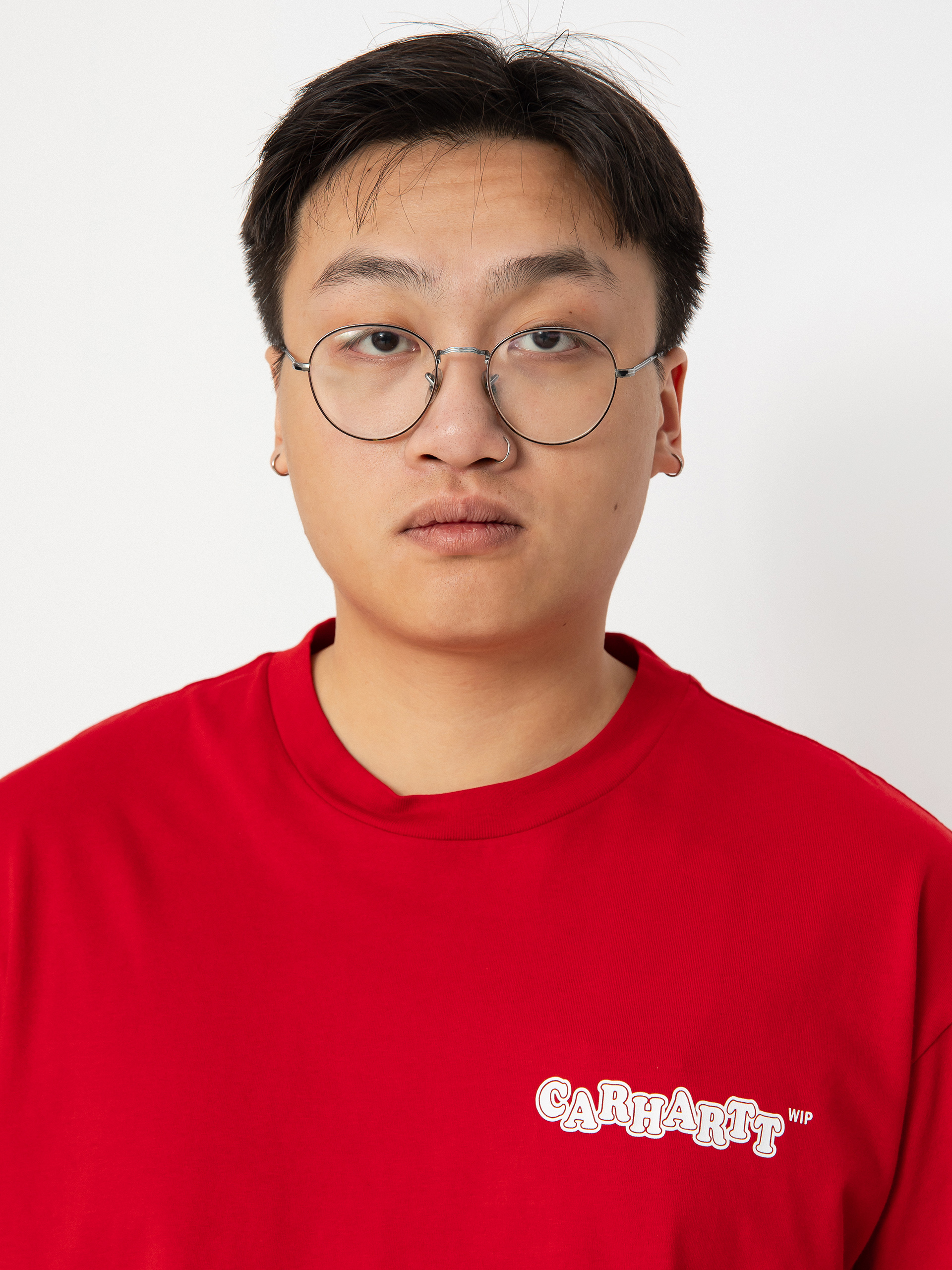 Carhartt WIP Fast Food Póló (samba/white)