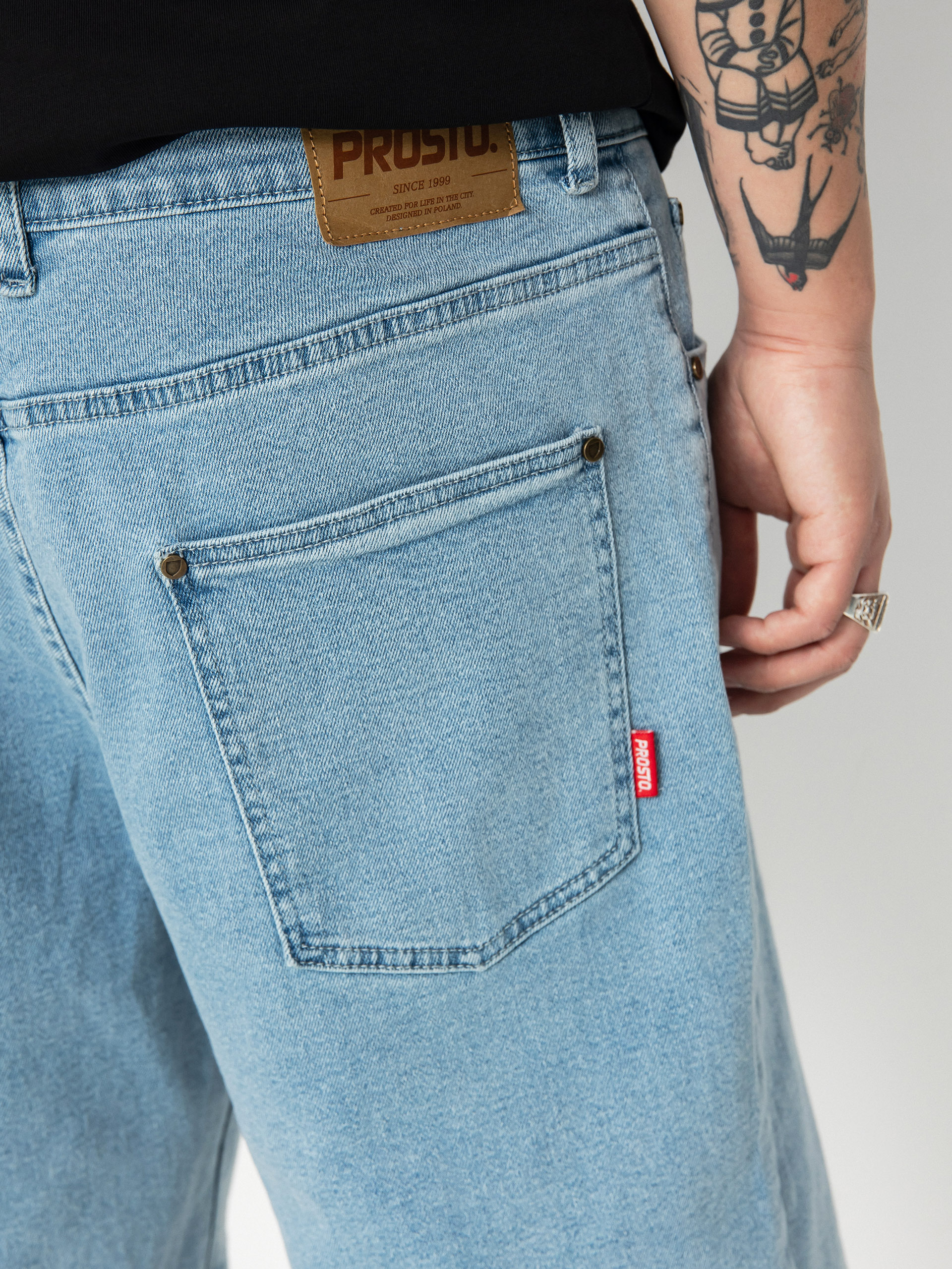 Prosto Baggy Epiz Rövidnadrág (light blue)