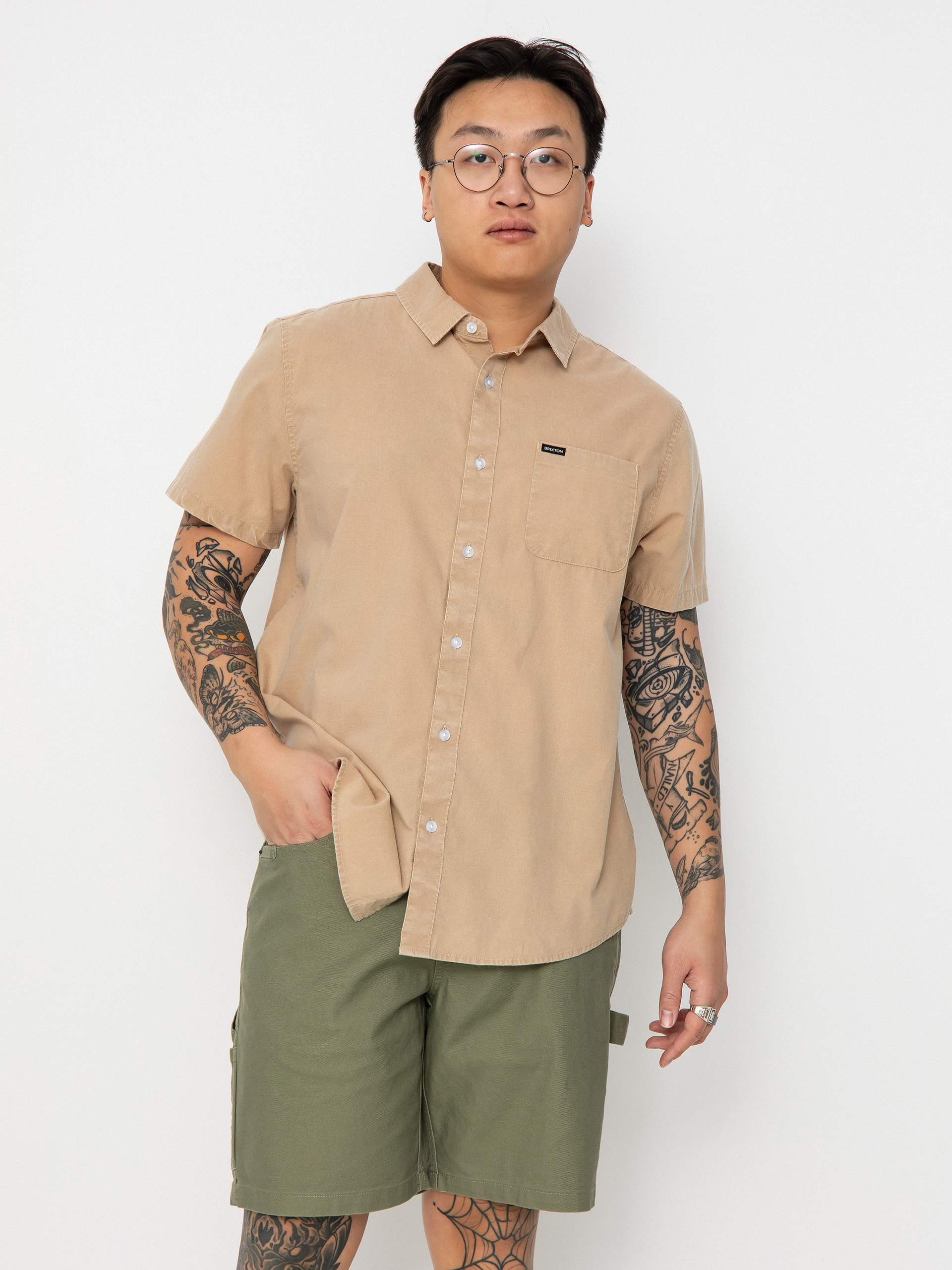 Brixton Charter Sol Wash Wvn Ing (oat milk sol wash)