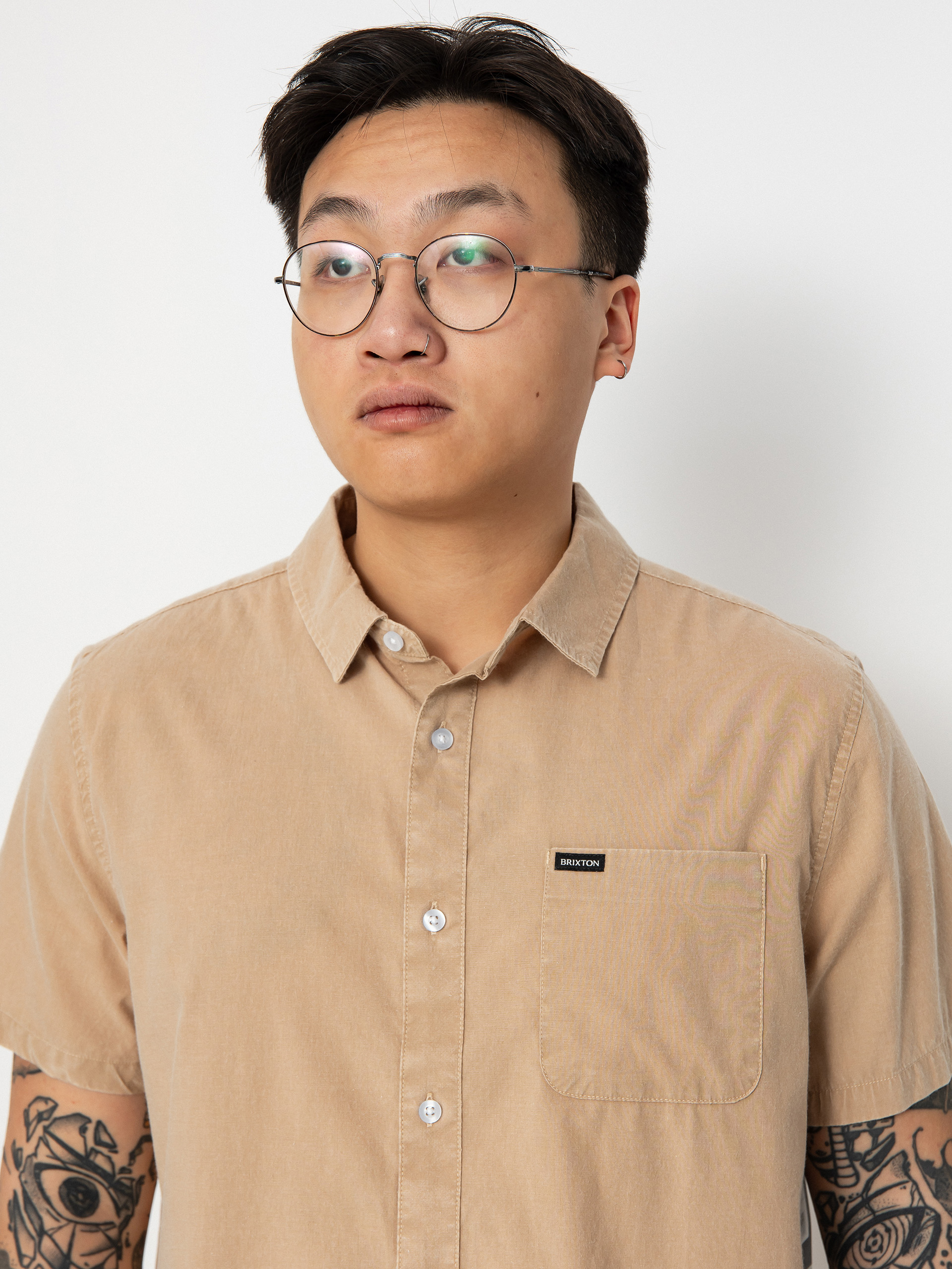 Brixton Charter Sol Wash Wvn Ing (oat milk sol wash)